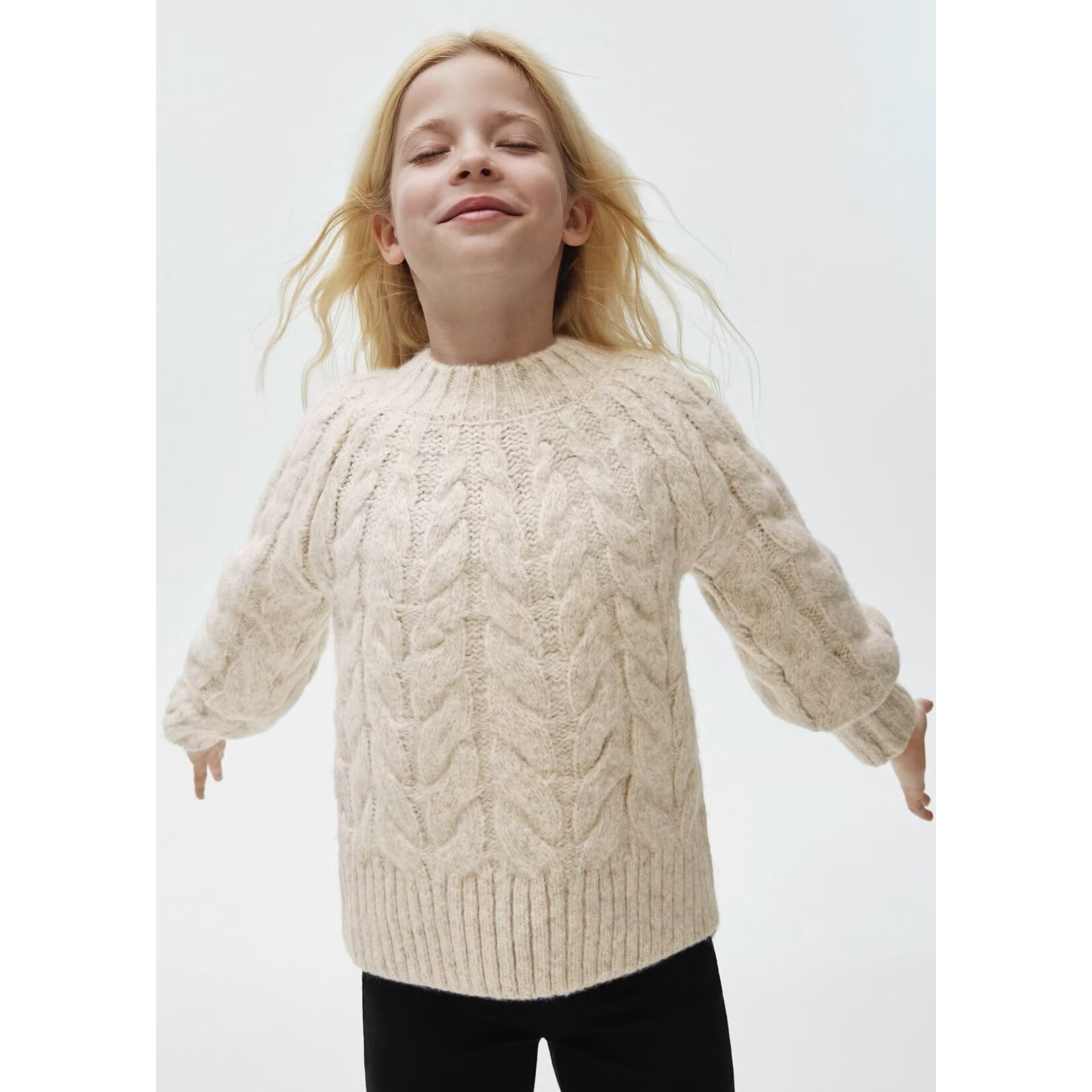 Mayoral Mayoral - Braided Knit Sweater