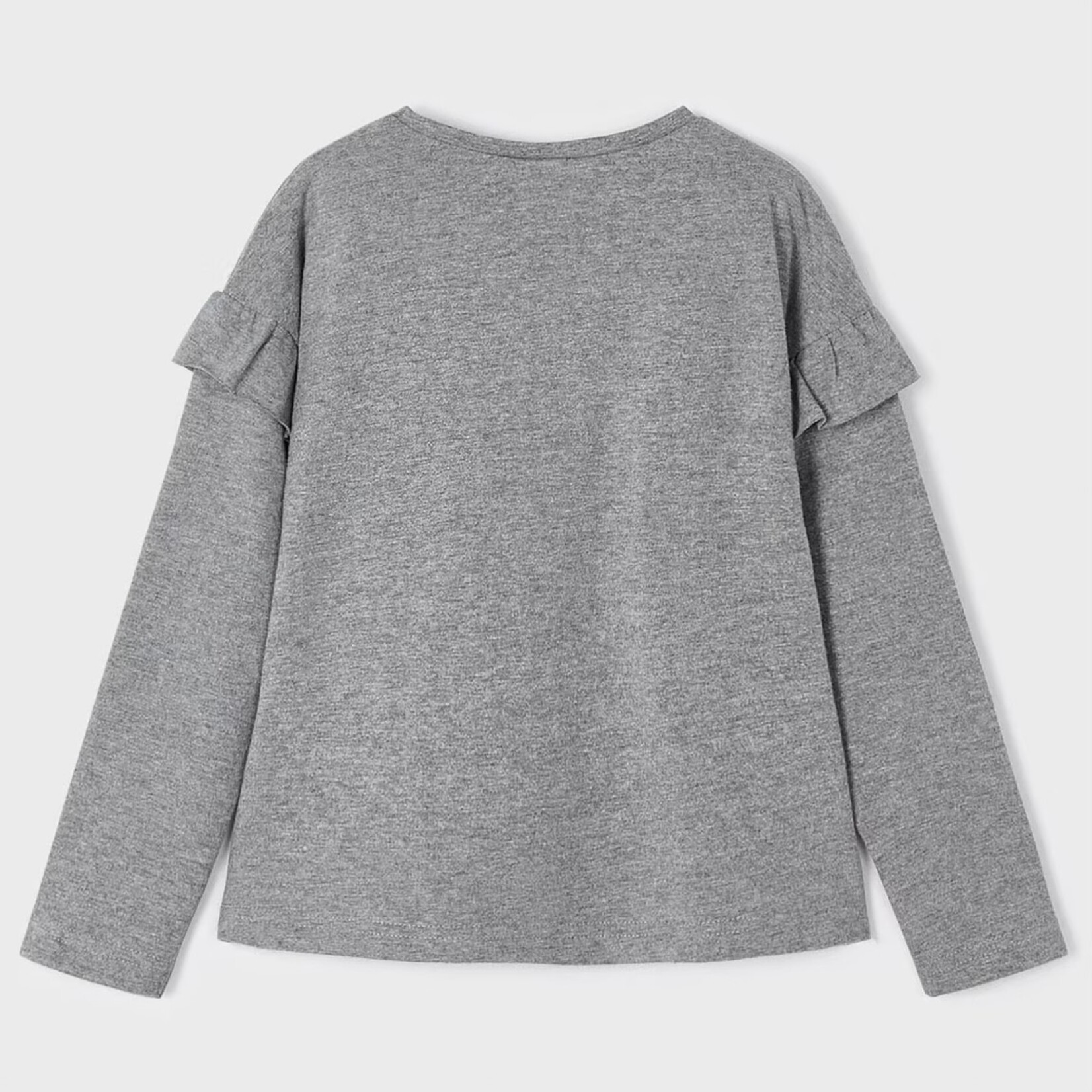 Mayoral Mayoral - L/S T- Shirt With Ruffle Sleeves