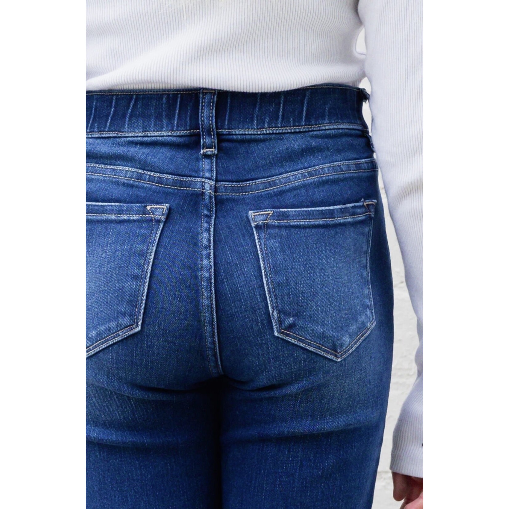 KanCan KanCan - Milly Cross Over Straight Jeans