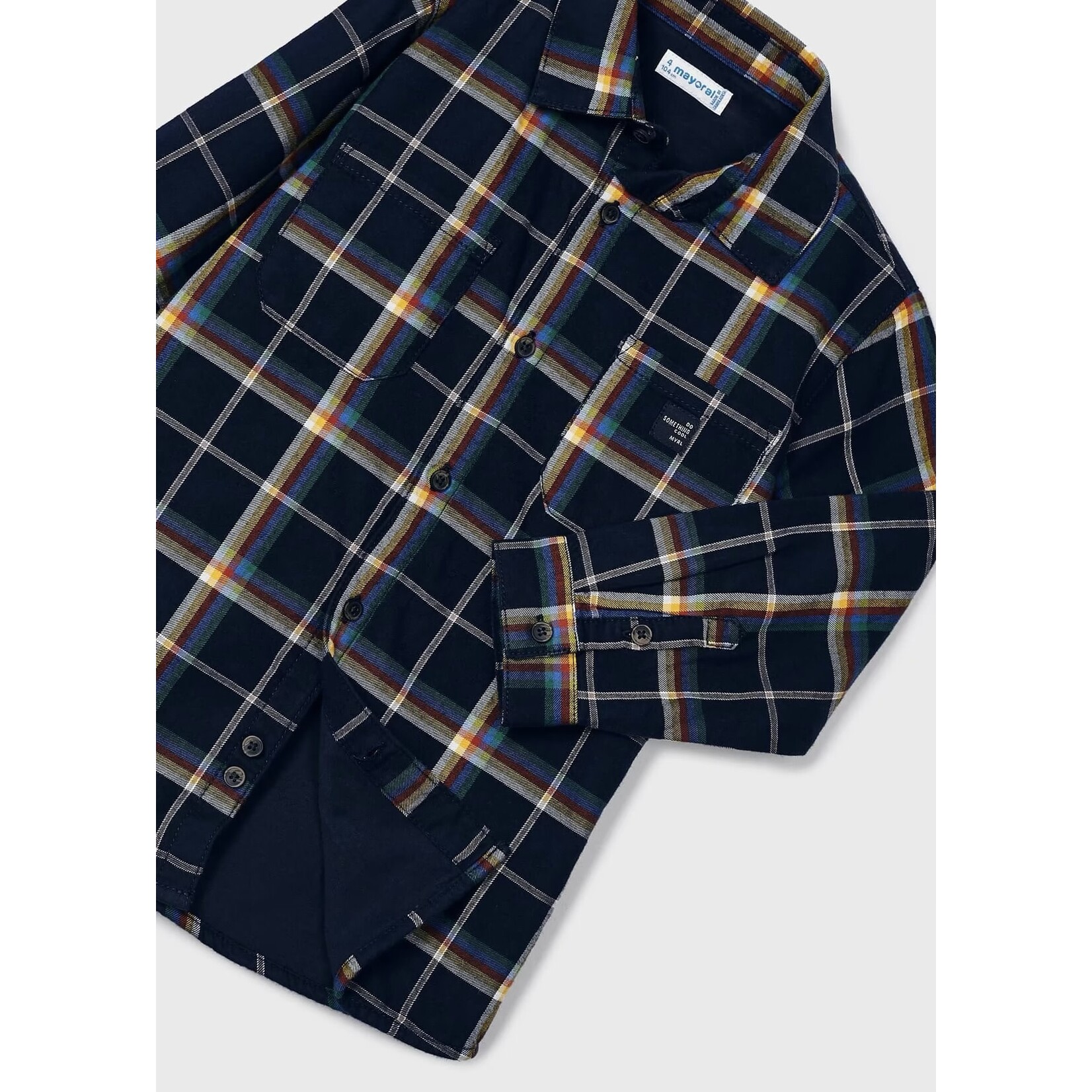 Mayoral Mayoral - Checked  Lined L/S Overshirt