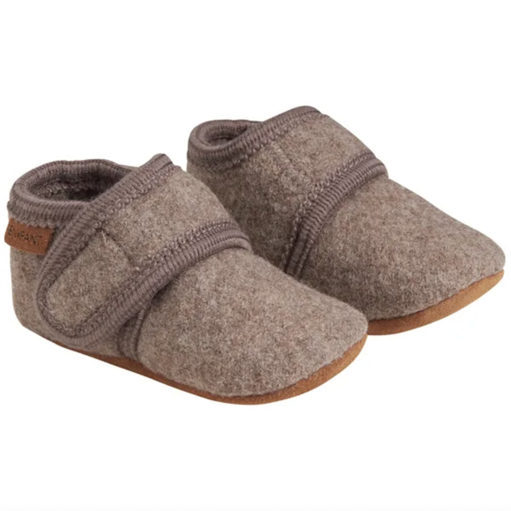 En Fant En Fant - Wool Slippers | Walnut