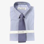 Robert Allan - Steel Shirt & Tie Set