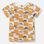 Deux Par Deux Deux Par Deux - Palm Tree Print Tee