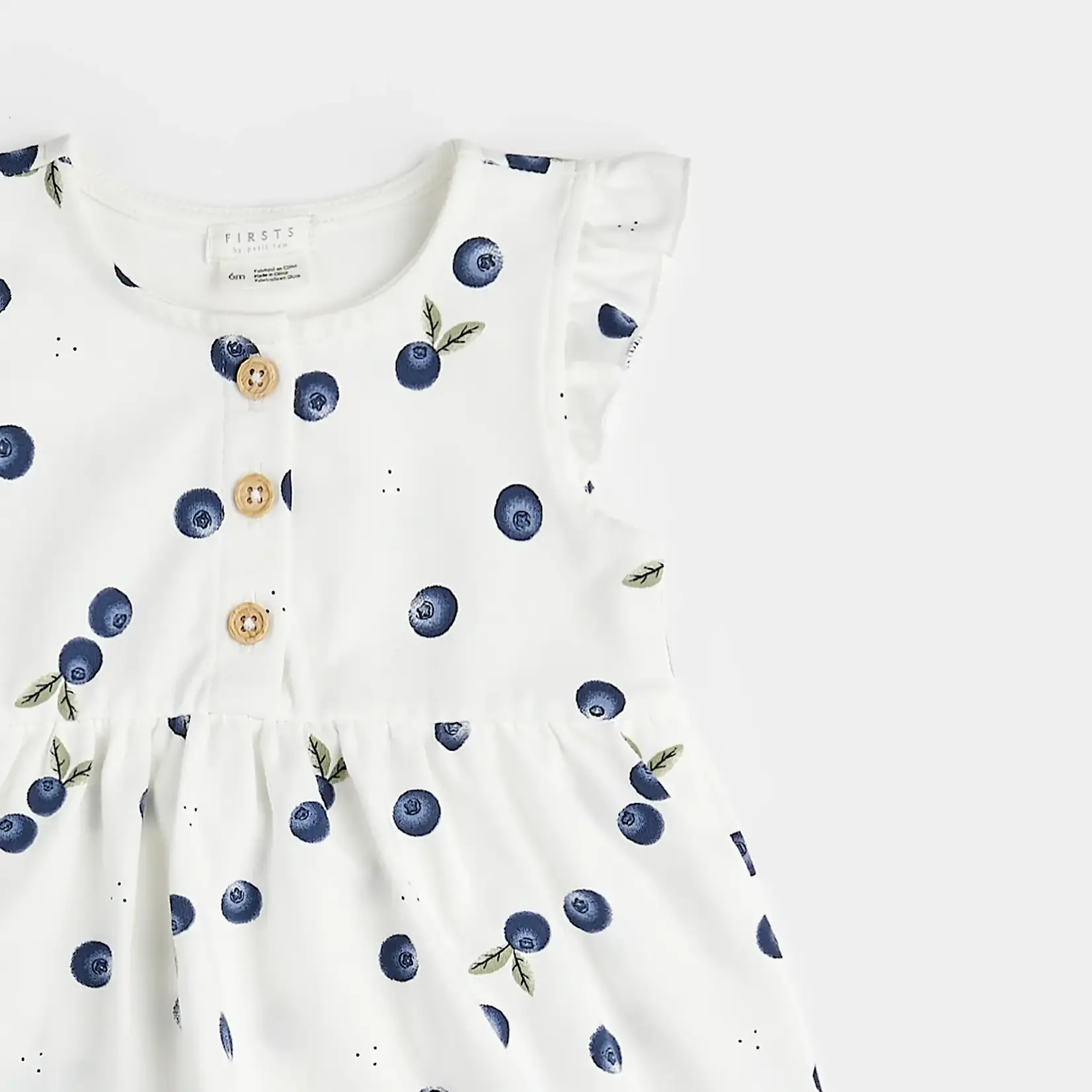 Petit Lem Petit Lem - Blueberry Print Dress