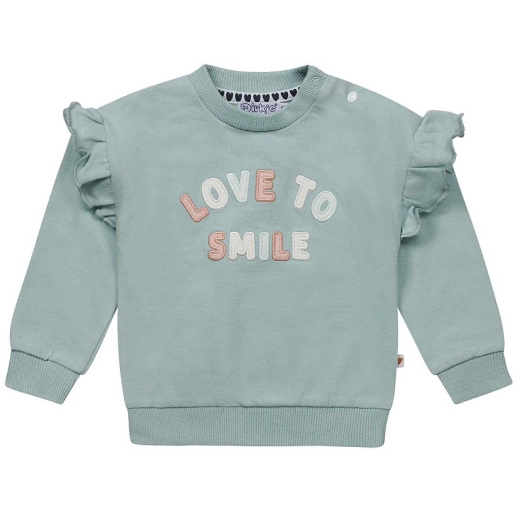 Dirkje Dirkje - Love To Smile Sweatshirt