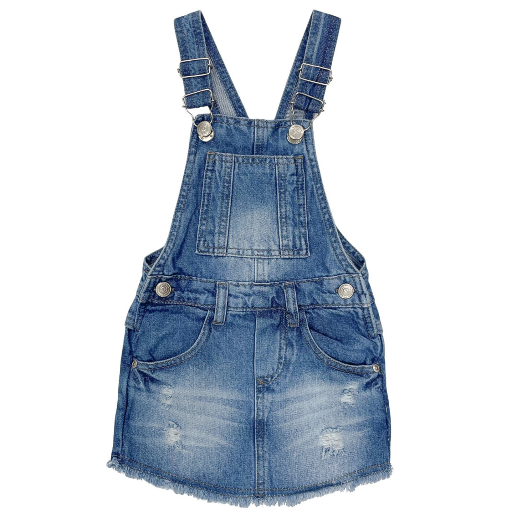 Blue overall dress sale