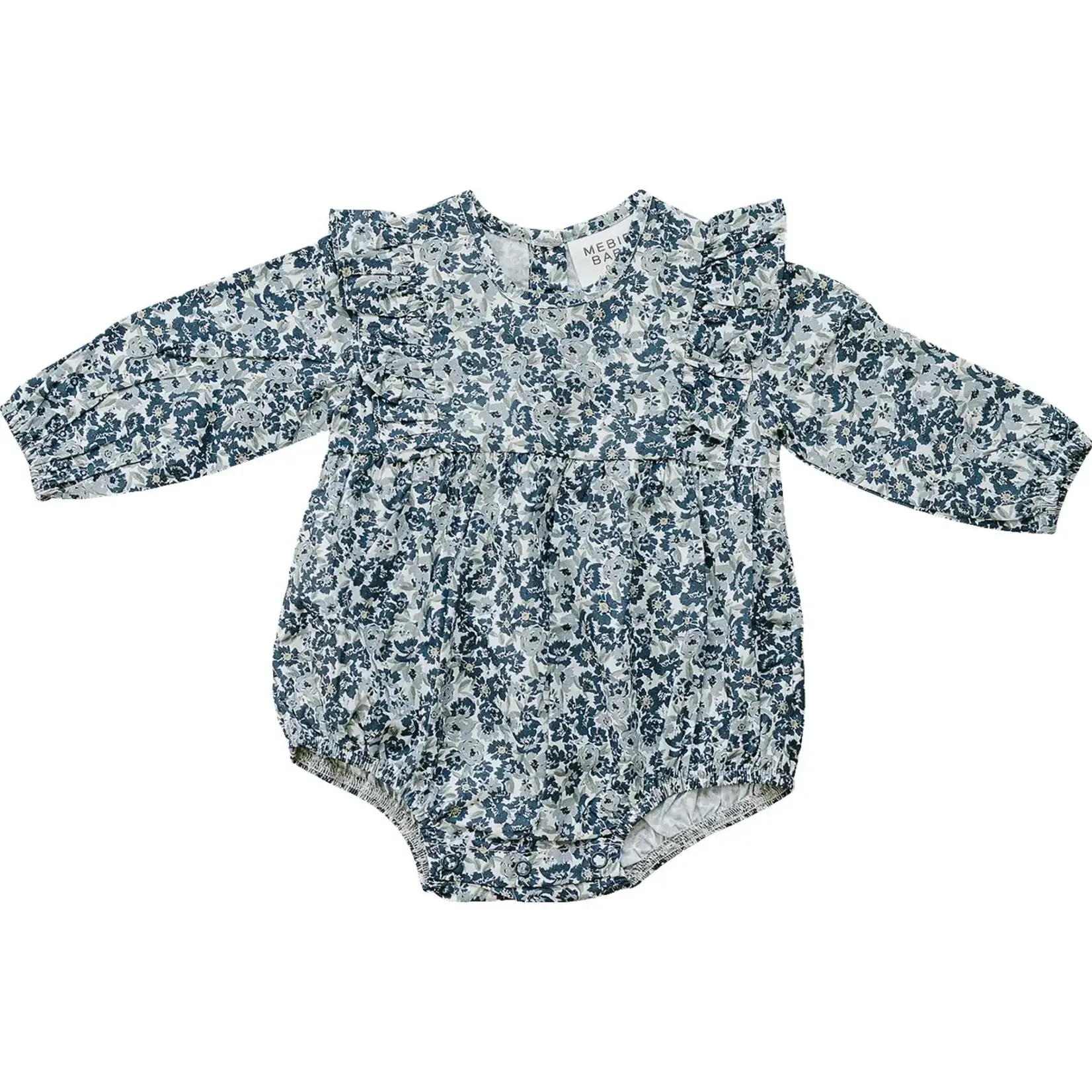 Mebie Baby Mebie Baby - Liberty L/S Ruffle Romper