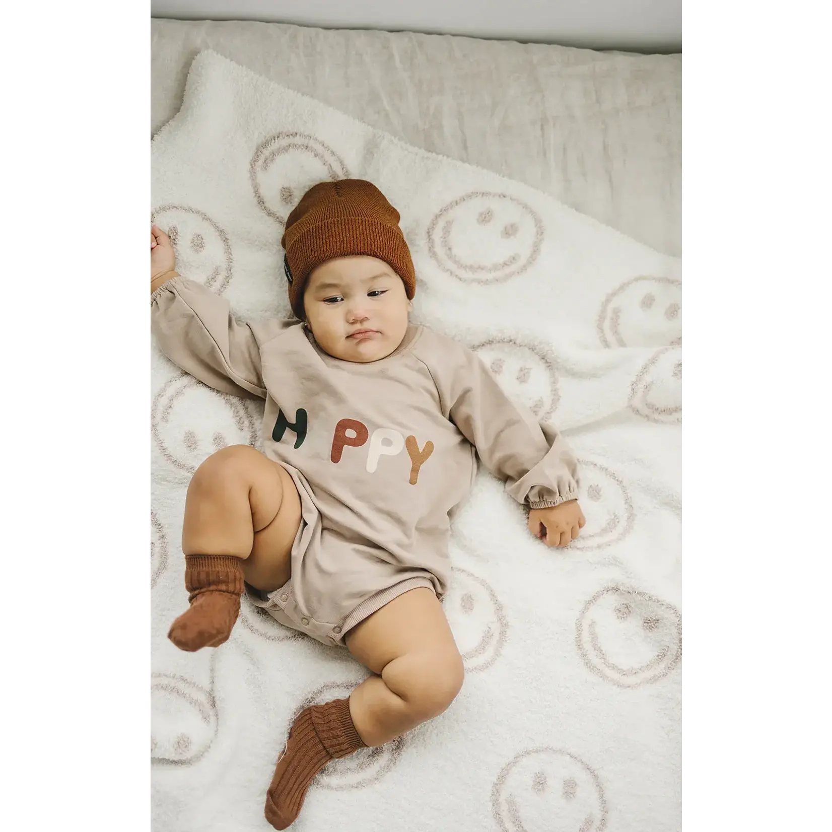 Mebie Baby Mebie Baby - Smiley Plush Blanket