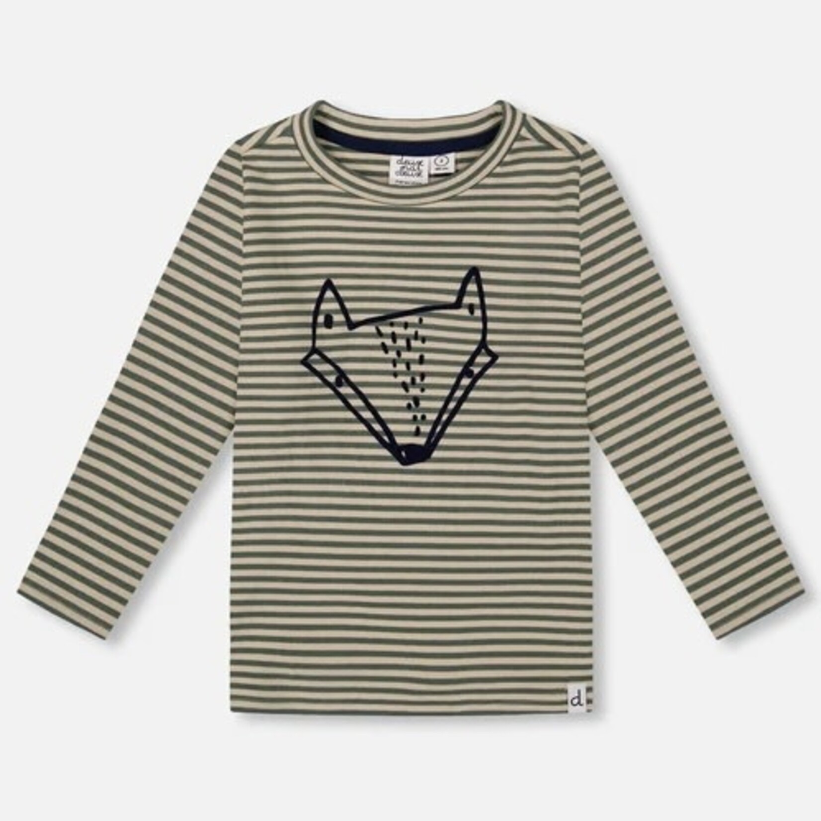 Deux Par Deux Deux Par Deux - Striped Jersey  L/S T-Shirt