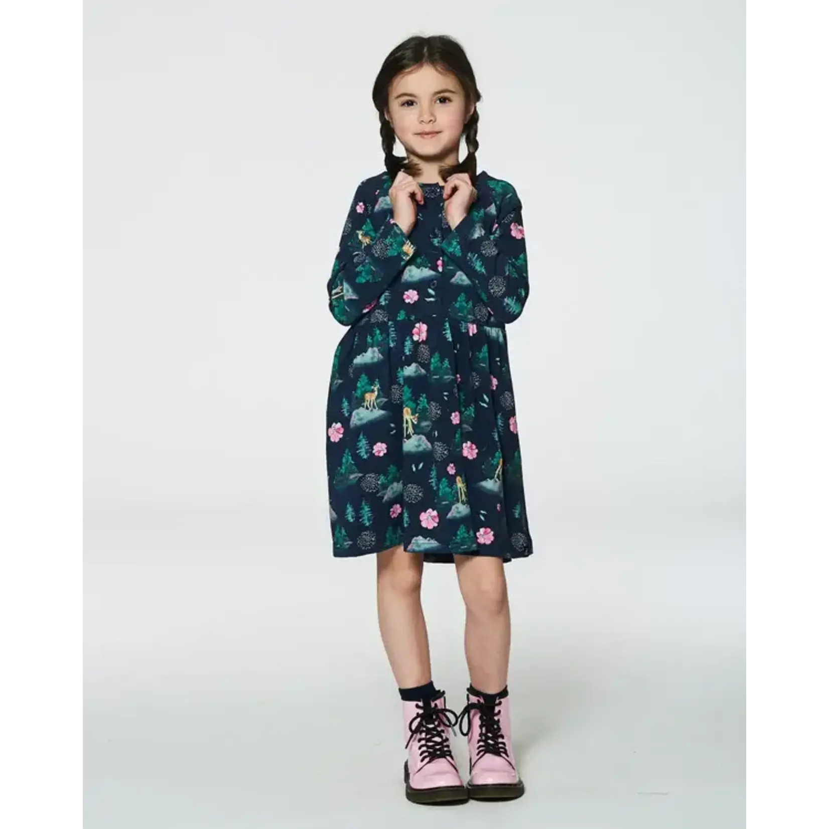 Deux Par Deux Deux Par Deux - Jersey Long Sleeve Dress