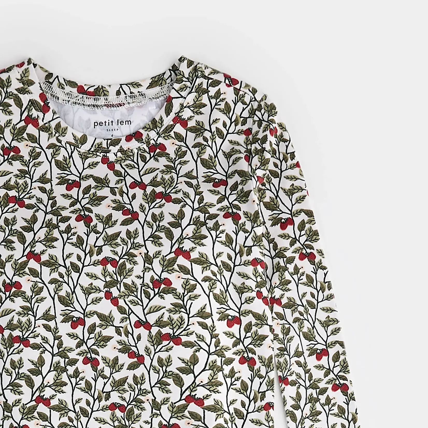 Petit Lem Petit Lem - Bush Print Jersey PJ Set