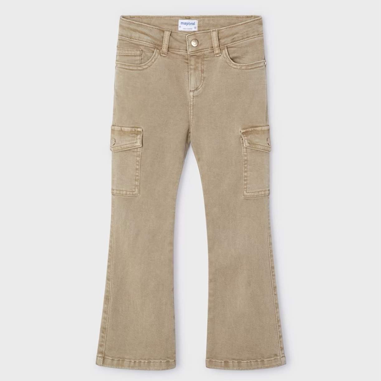 Flared cargo trousers new arrivals