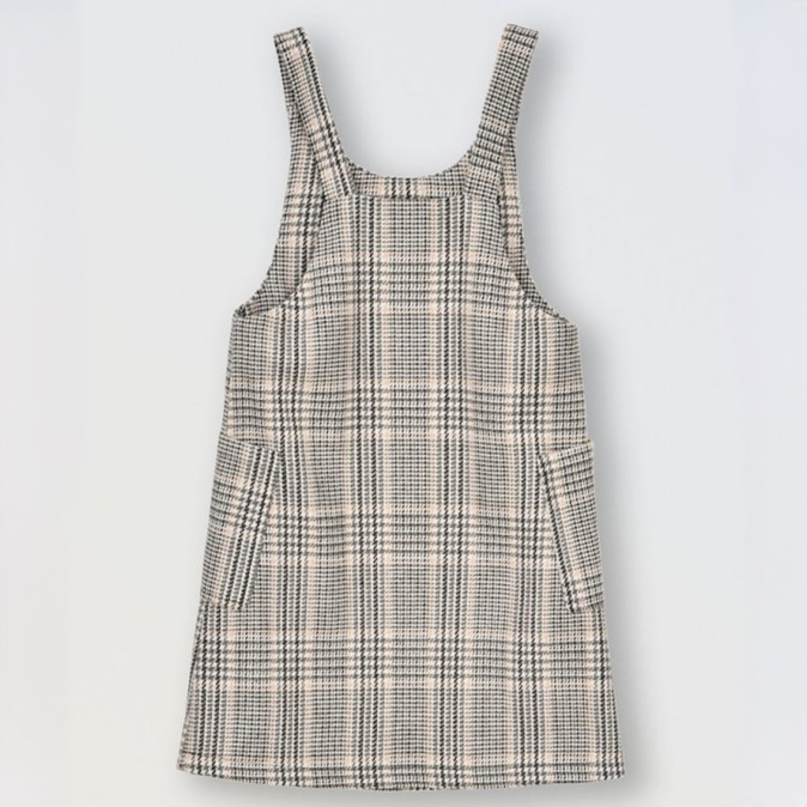 Mini Molly Mini Molly Checked Overall Dress