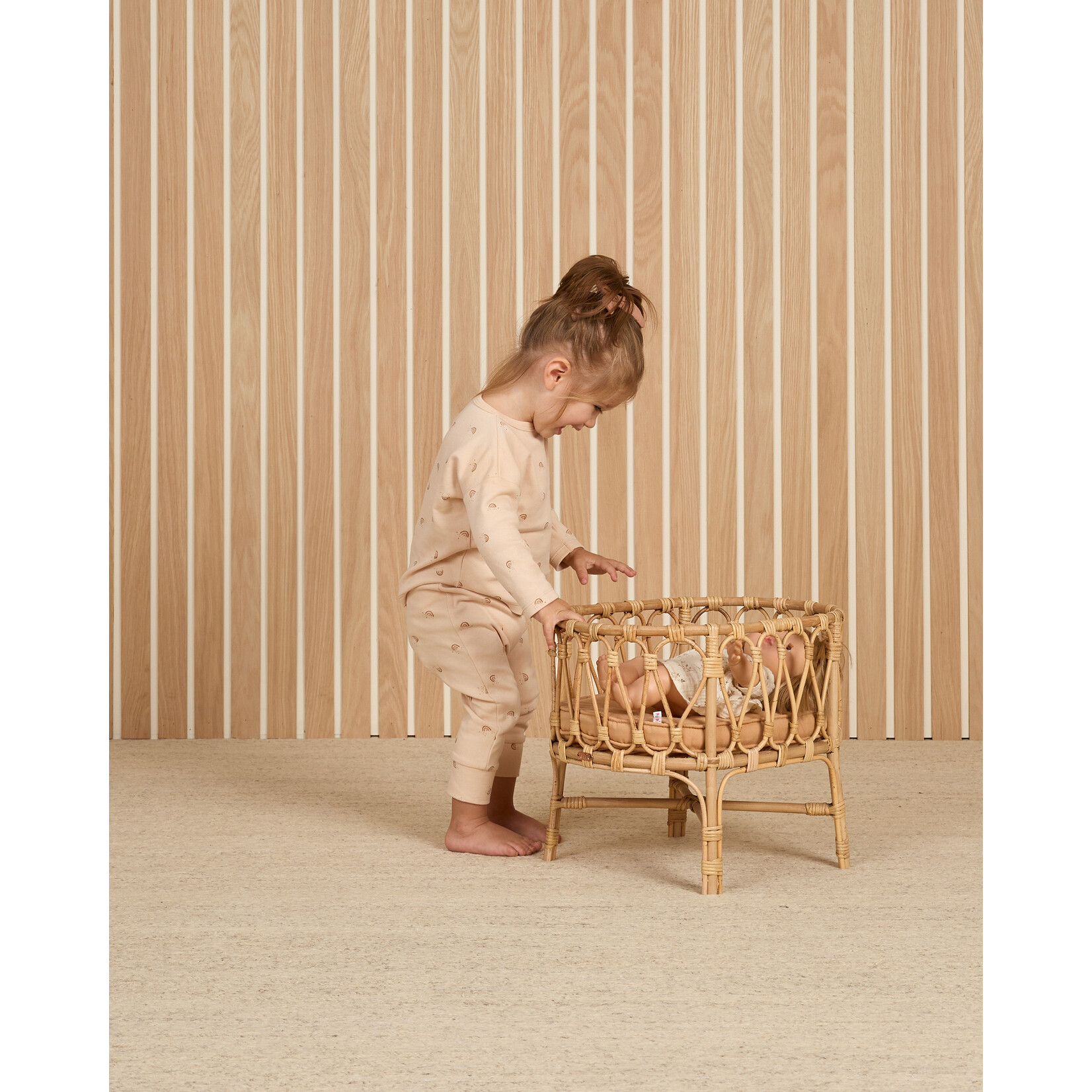 Quincy Mae Quincy Mae - Drawstring Pant | Rainbows