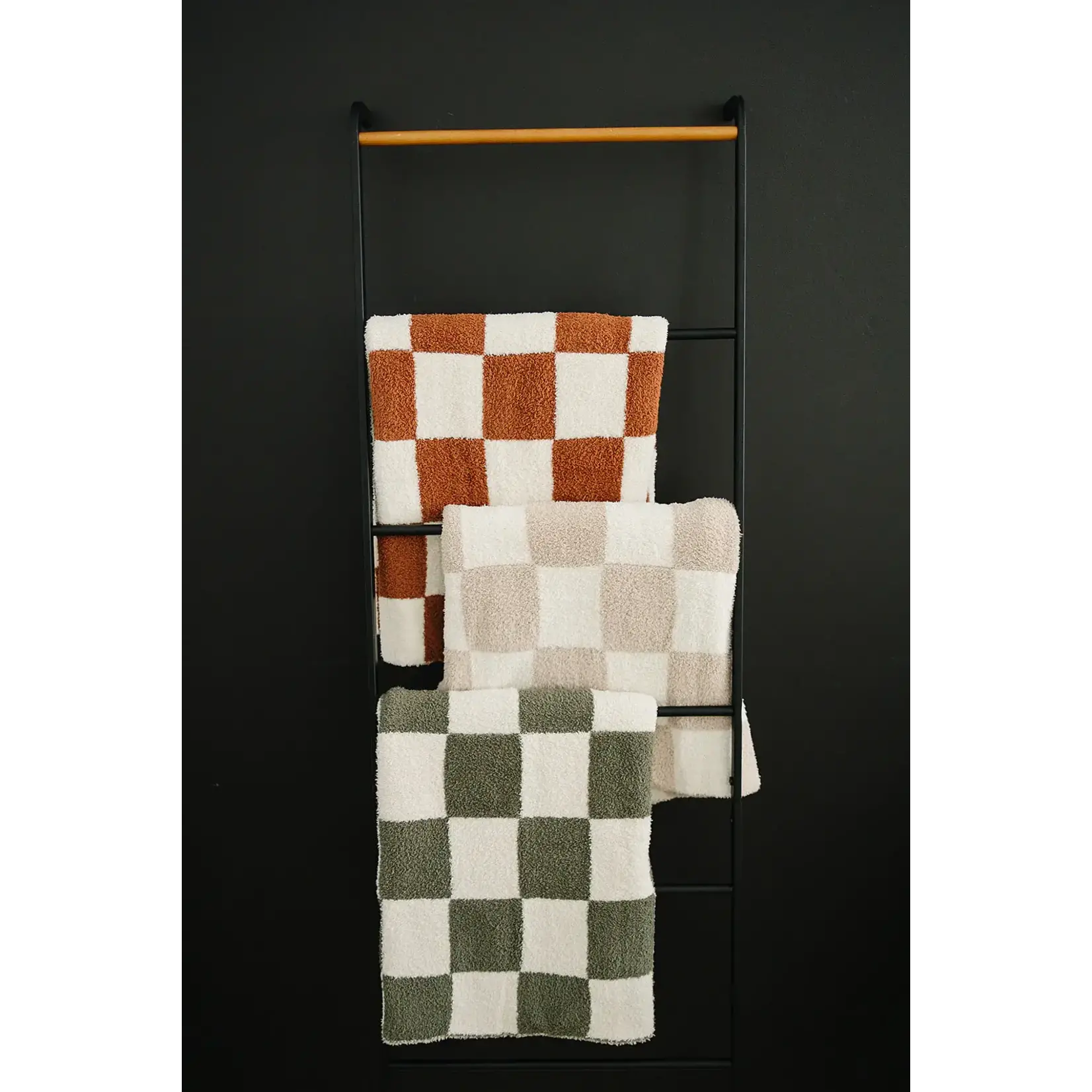 Mebie Baby Mebie Baby - Checkered Plush Blanket