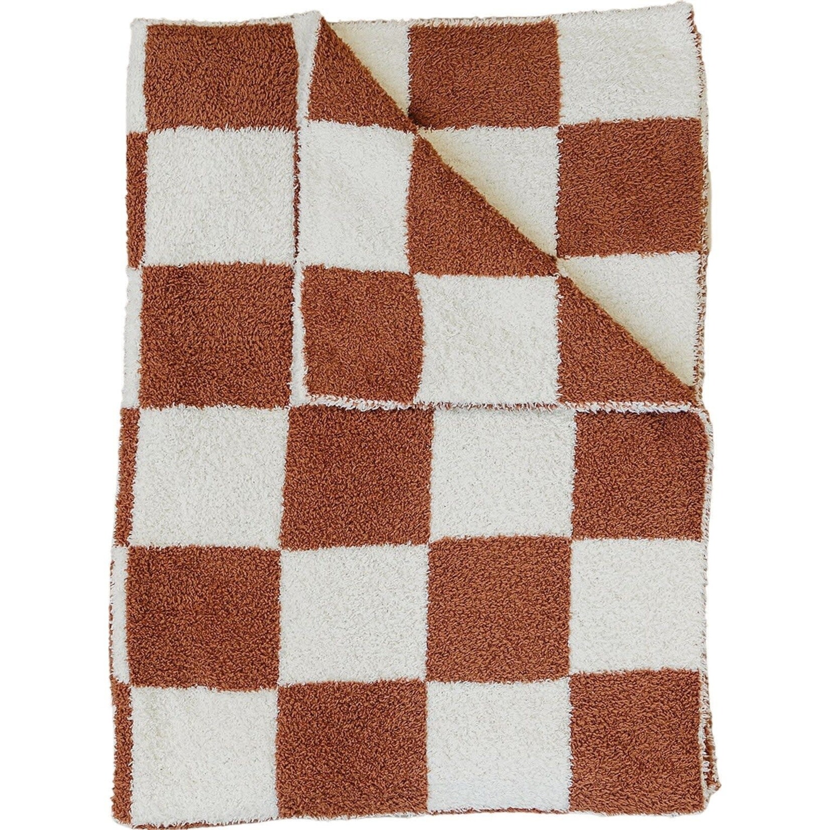 Mebie Baby Mebie Baby - Checkered Plush Blanket