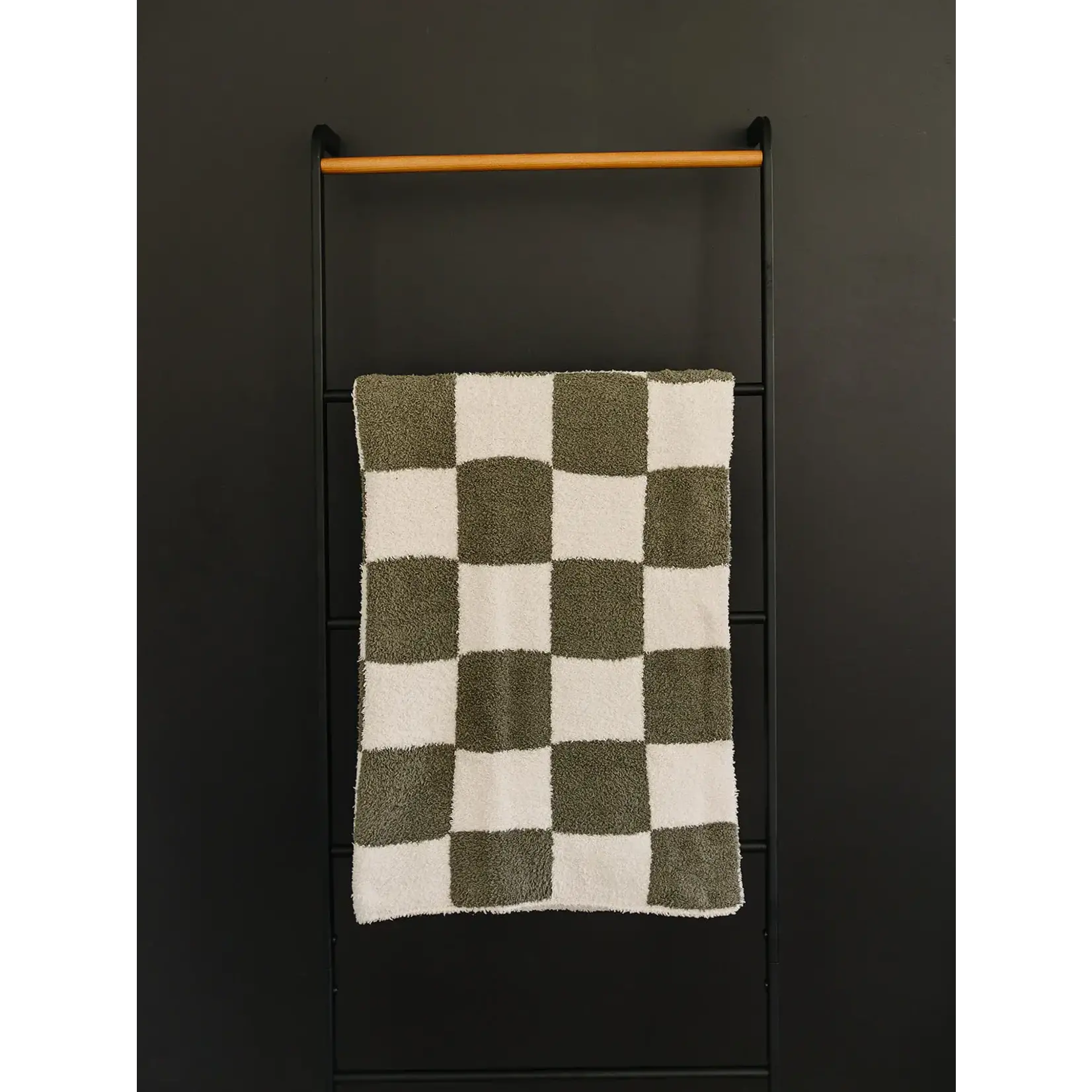Mebie Baby Mebie Baby - Checkered  Plush Blanket
