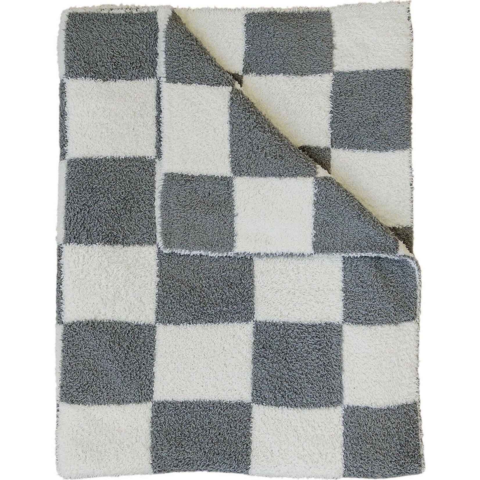 Mebie Baby Mebie Baby - Checkered Plush Blanket