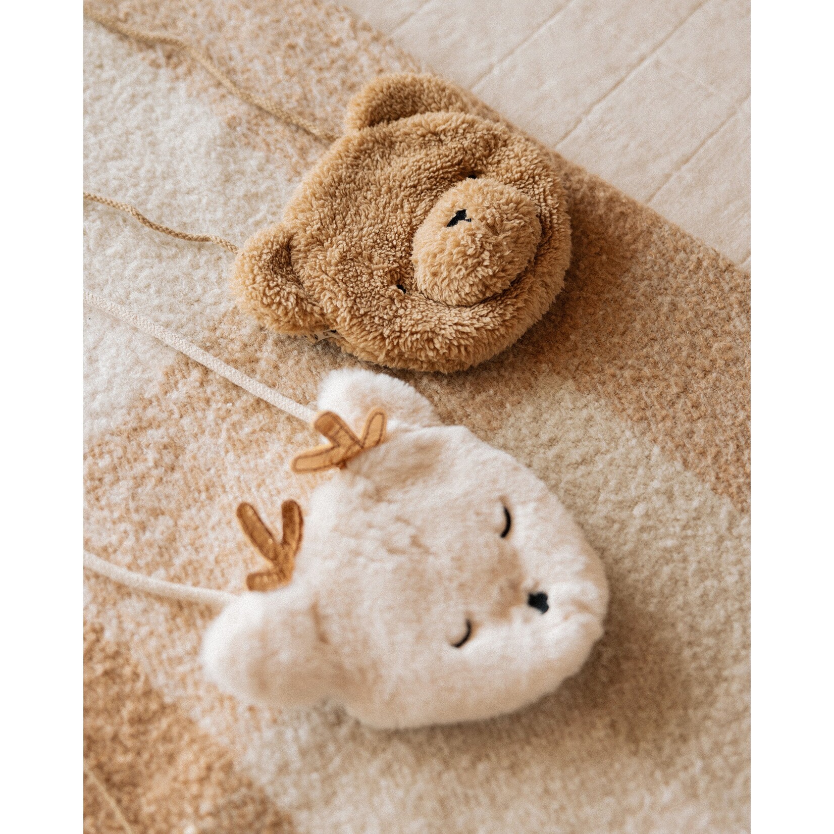 Rylee + Cru Rylee + Cru - Deer Purse | Oat