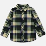 Deux Par Deux Deux Par Deux - Polar Fleece Plaid Shirt