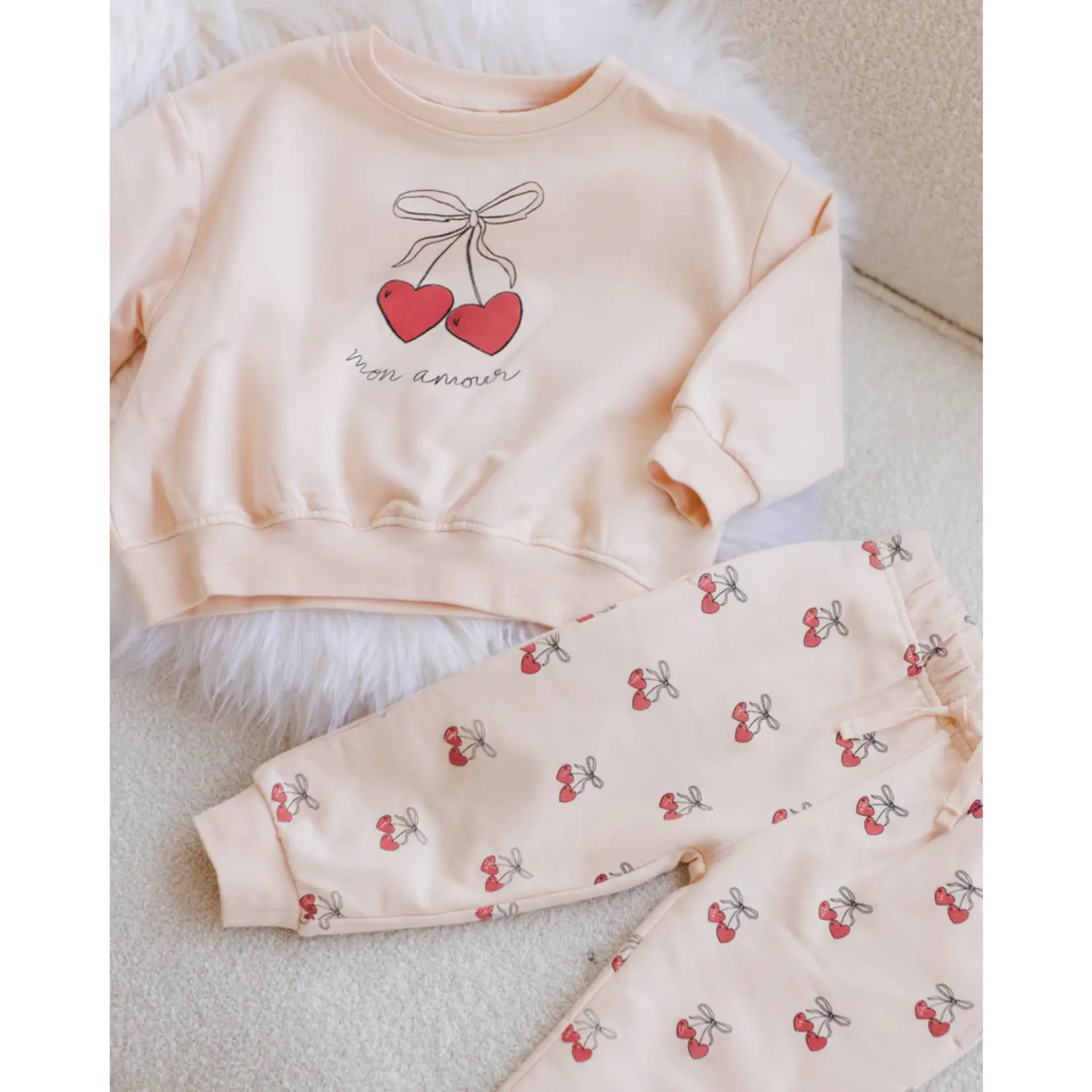 Quincy Mae Quincy Mae - Relaxed Sweatpant | Mon Amour