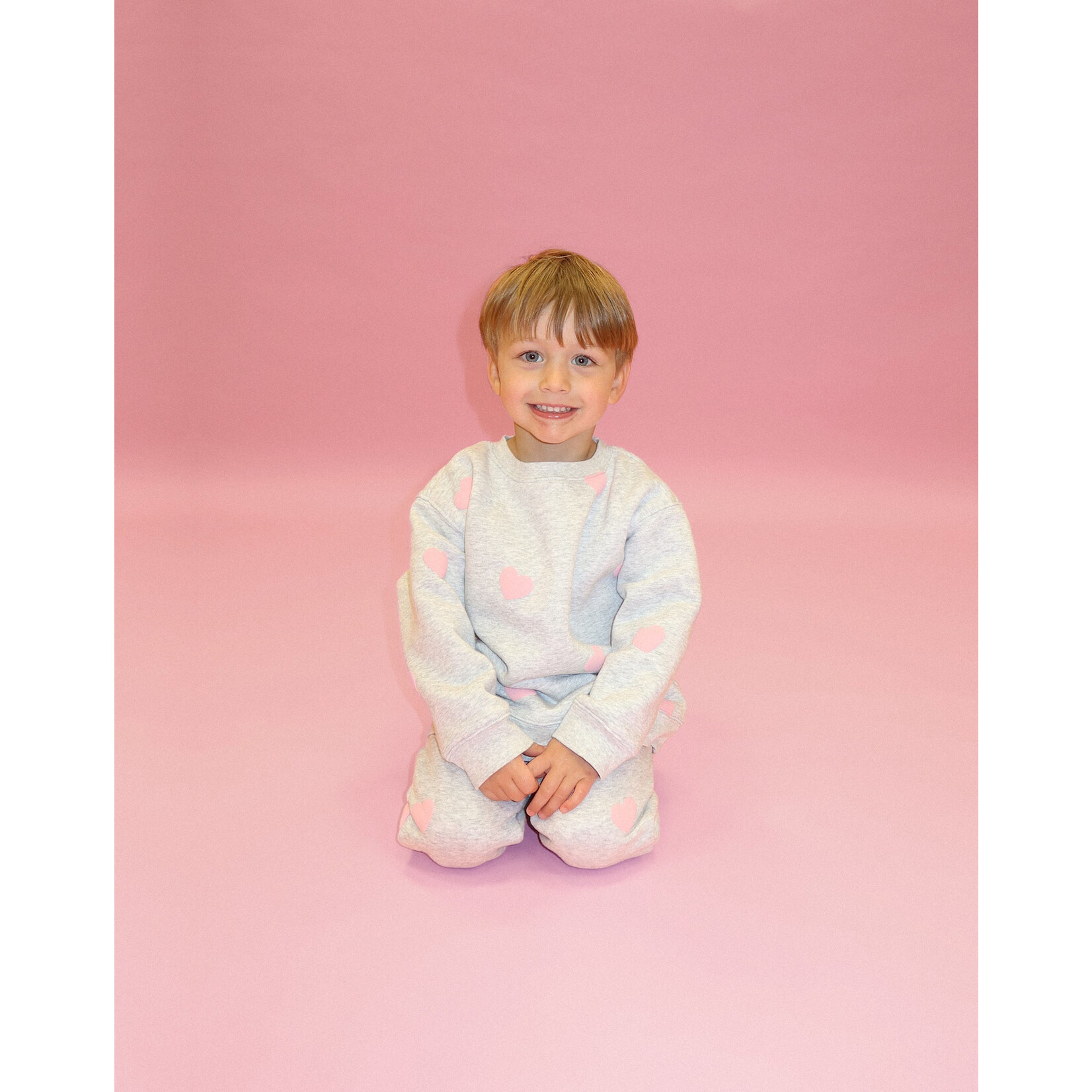 Brunette The Label Brunette The Label - All Over Heart Joggers