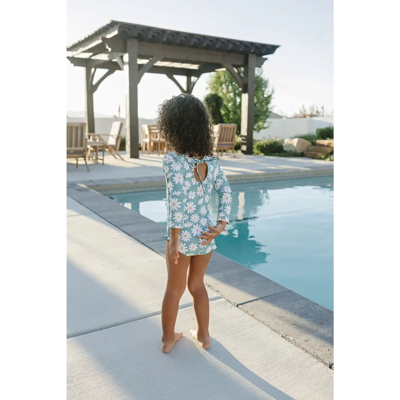 Current Tyed Current Tyed - Chloe  Ruffle Rashguard Suit