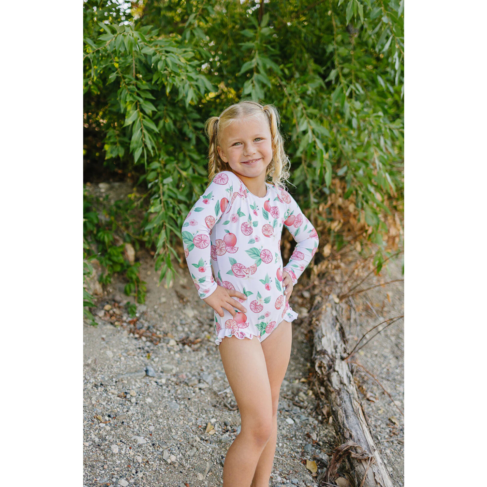Current Tyed Current Tyed - Bella Ruffle Rashguard Suit