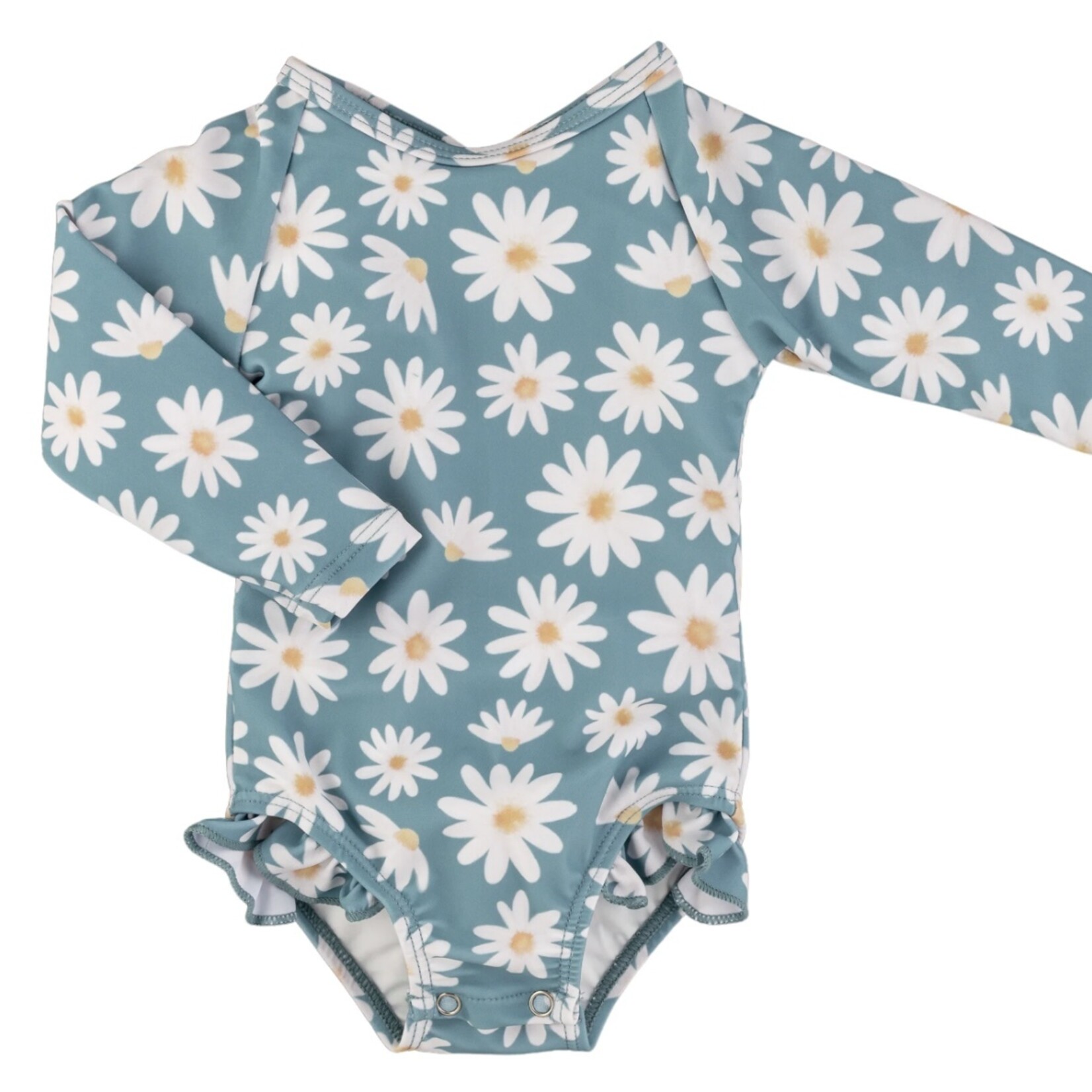 Current Tyed Current Tyed - Chloe  Ruffle Rashguard Suit
