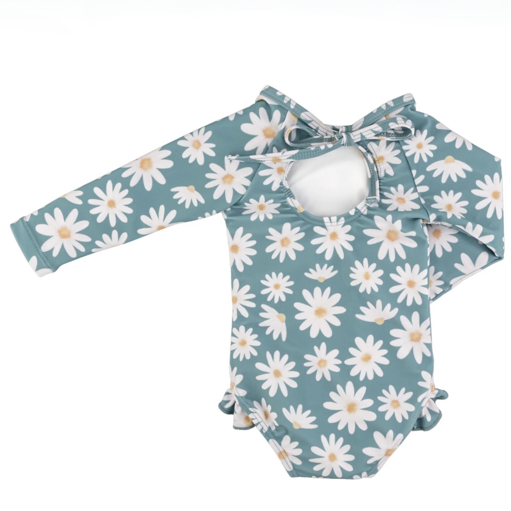 Current Tyed Current Tyed - Chloe  Ruffle Rashguard Suit