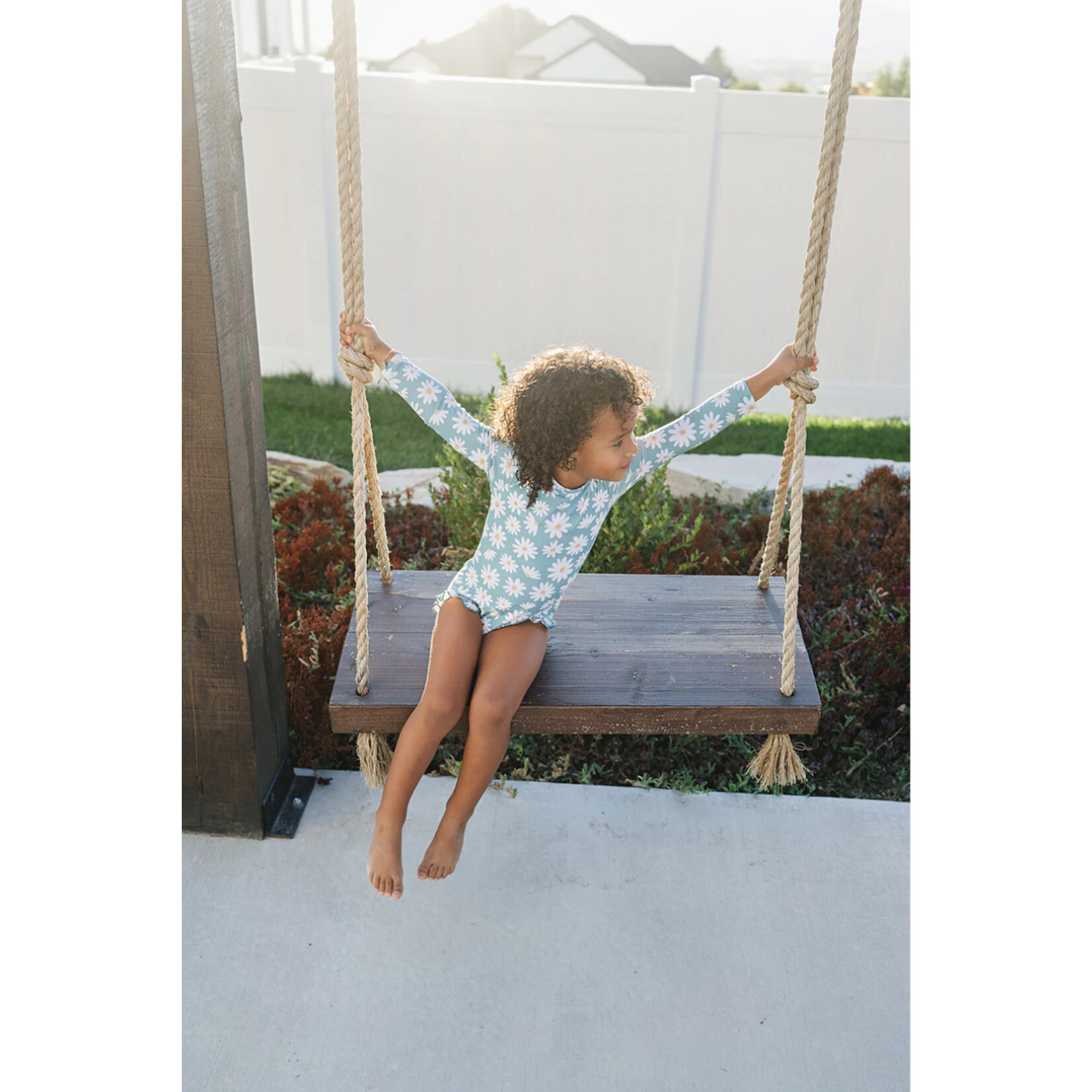 Current Tyed Current Tyed - Chloe  Ruffle Rashguard Suit