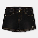 Deux Par Deux Deux Par Deux - Embroidered Jean Short