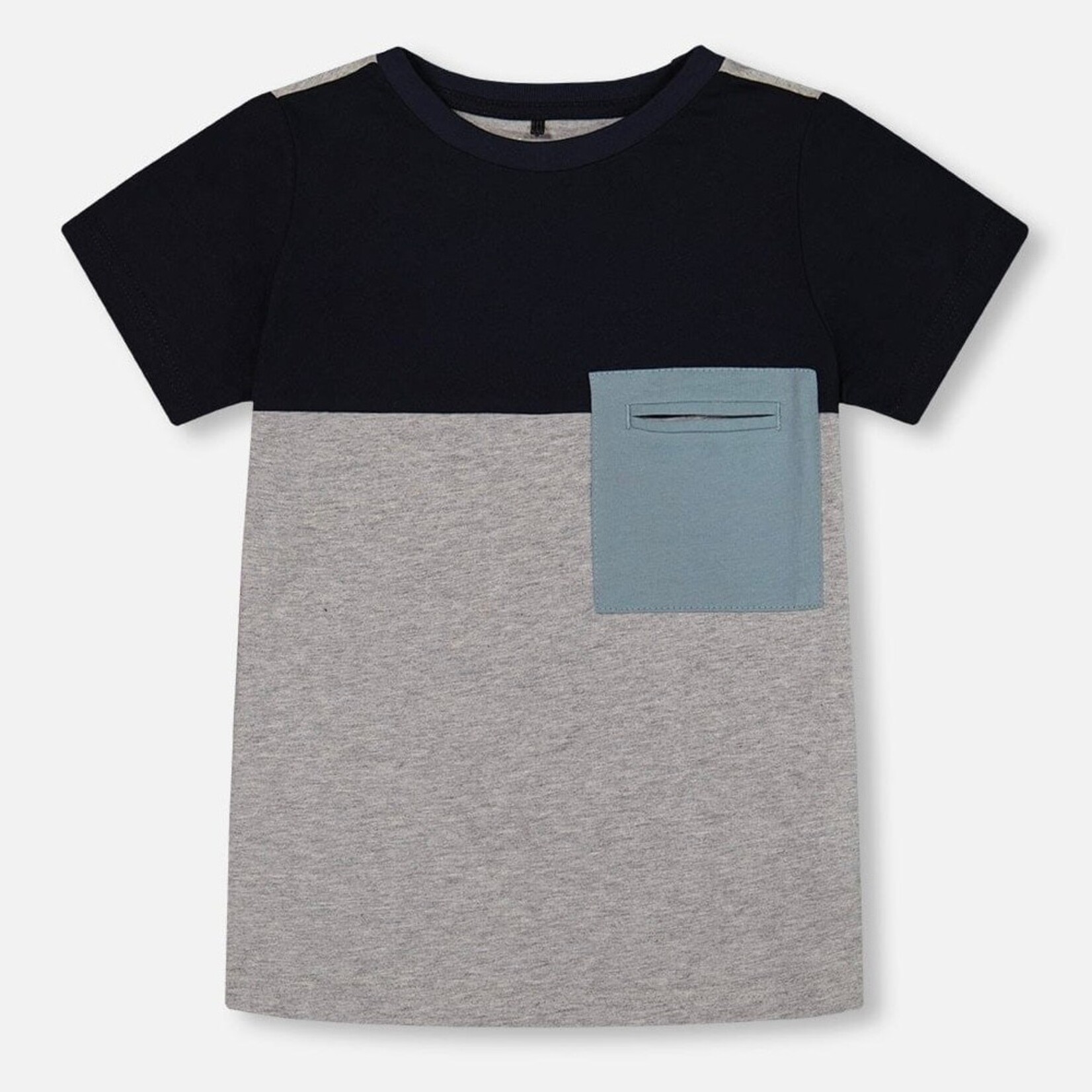 Deux Par Deux Deux Par Deux - Color Blocked Jersey Tee
