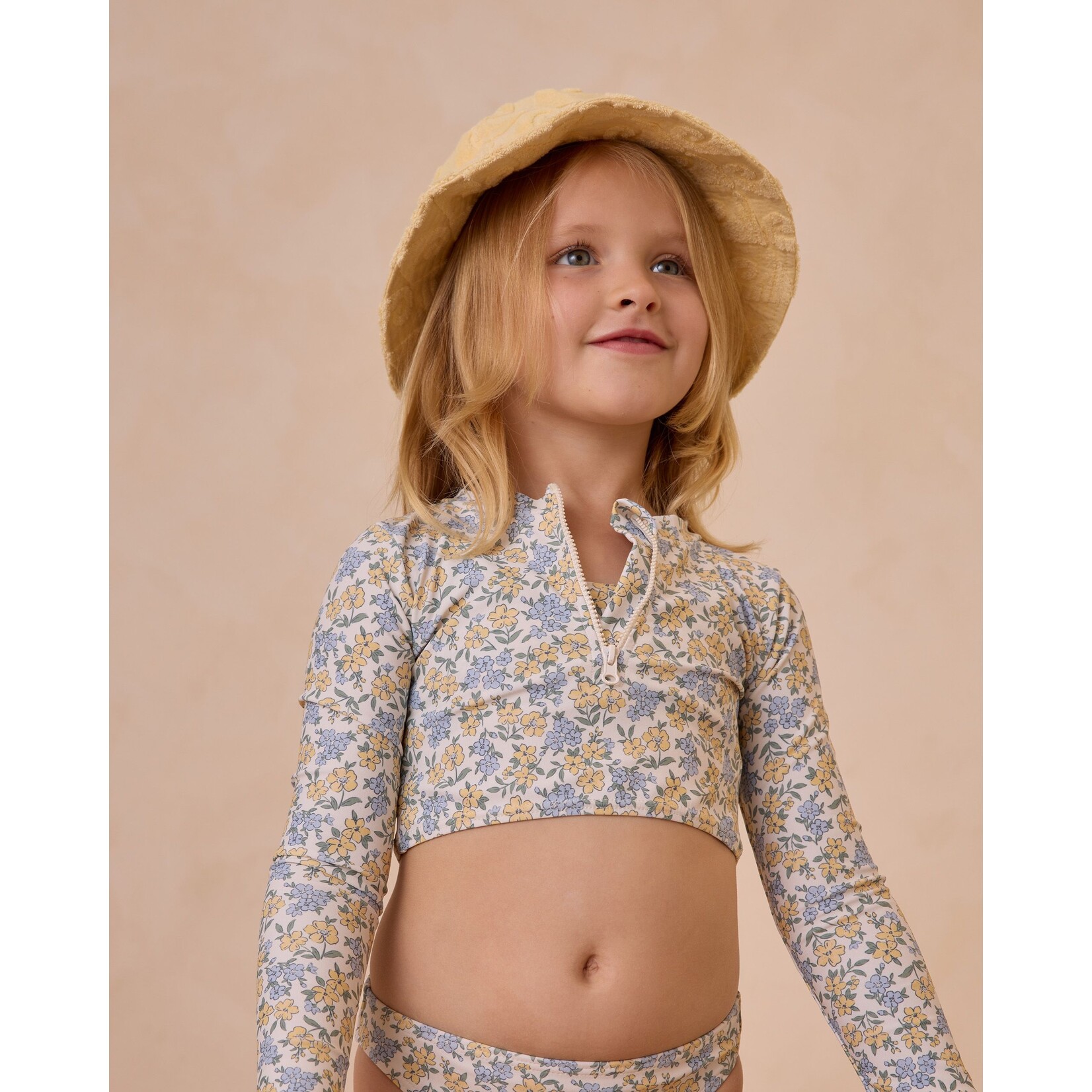 Rylee + Cru Rylee + Cru - Crop Rashguard Set| Bloom