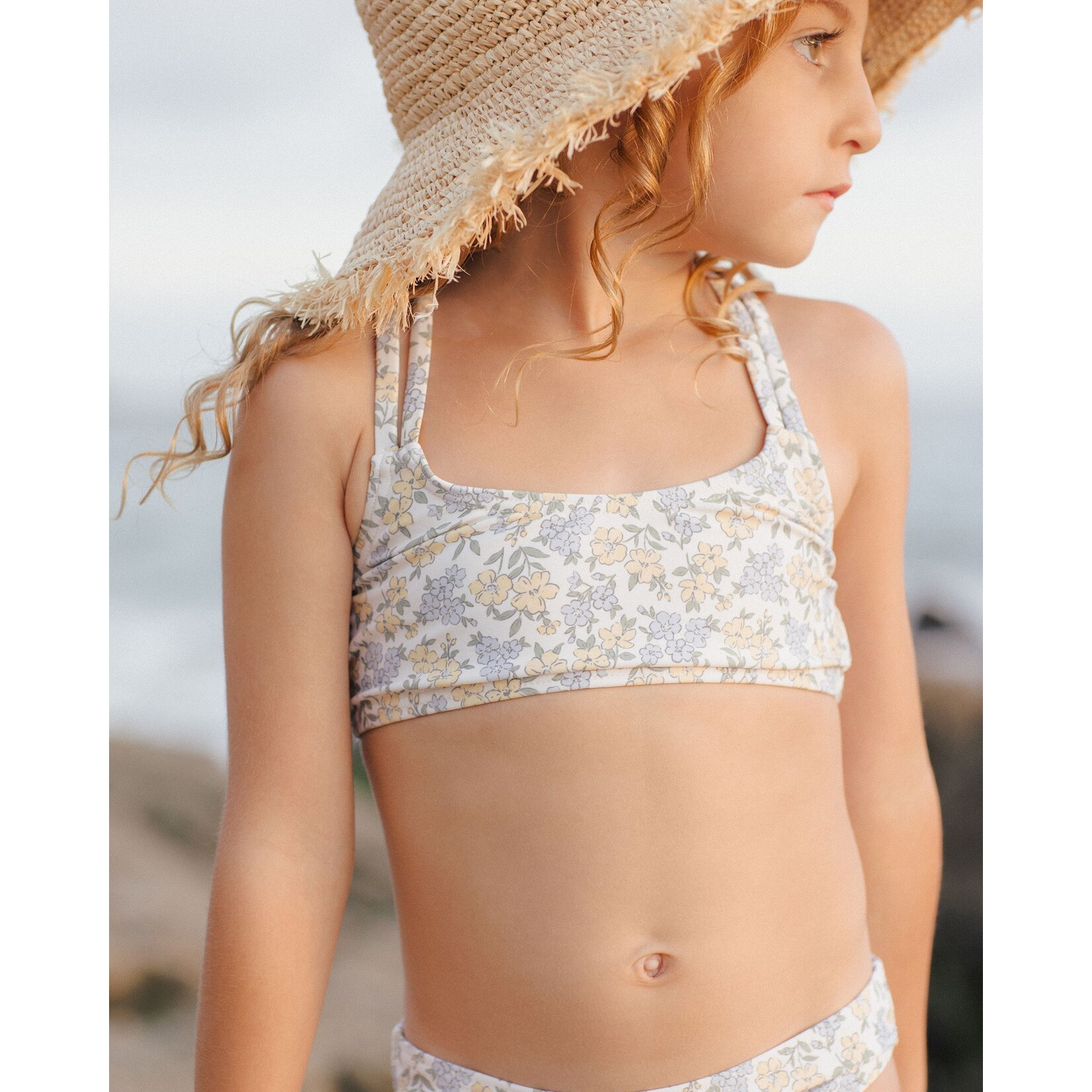 Rylee + Cru Rylee + Cru - Crop Rashguard Set| Bloom