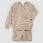 Miles The Label Miles The Label - Dino Fossil Shorts Set