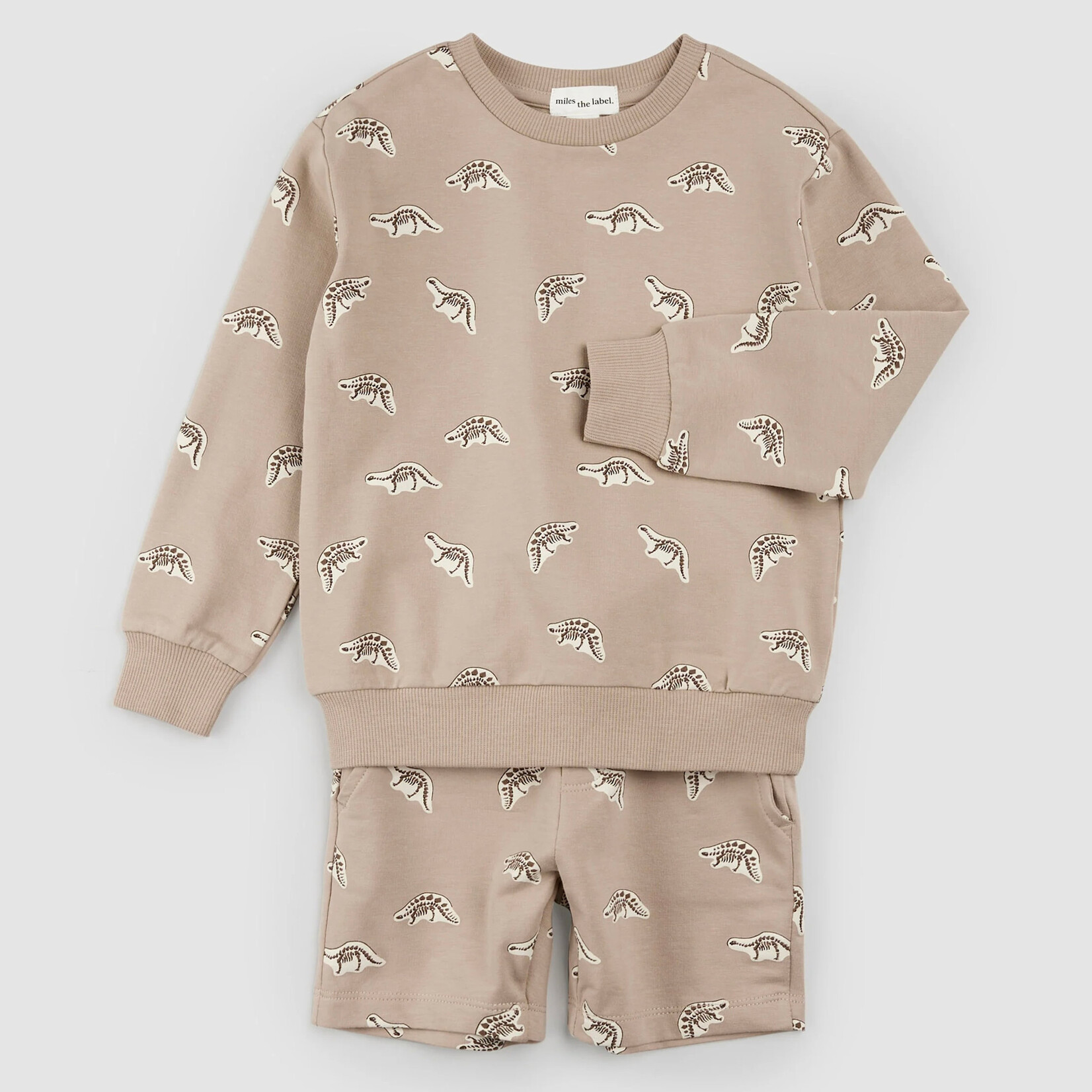 Miles The Label Miles The Label - Dino Fossil Shorts Set