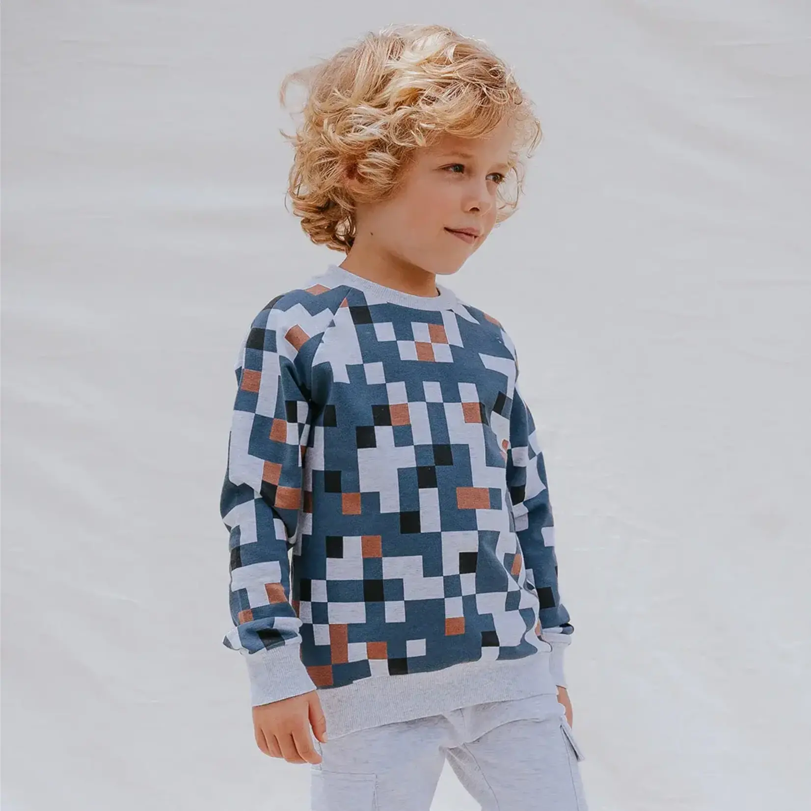 Miles The Label Miles The Label - Pixelboard Sweatshirt