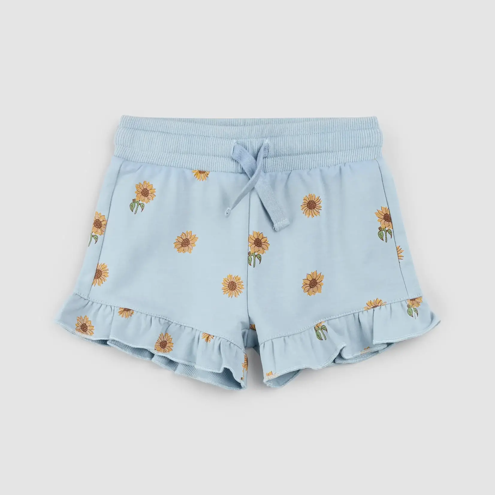 Miles The Label Miles The Label - Sunflower Print Ruffled Shorts