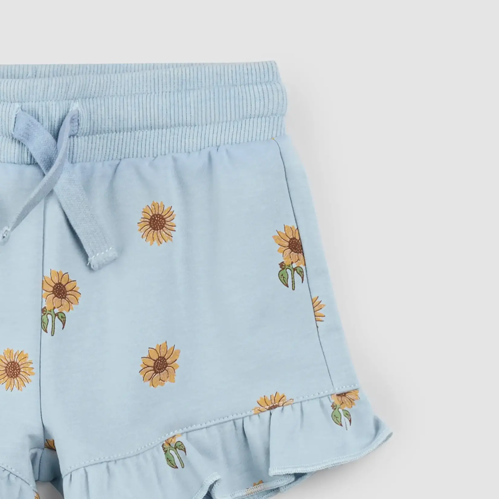 Miles The Label Miles The Label - Sunflower Print Ruffled Shorts