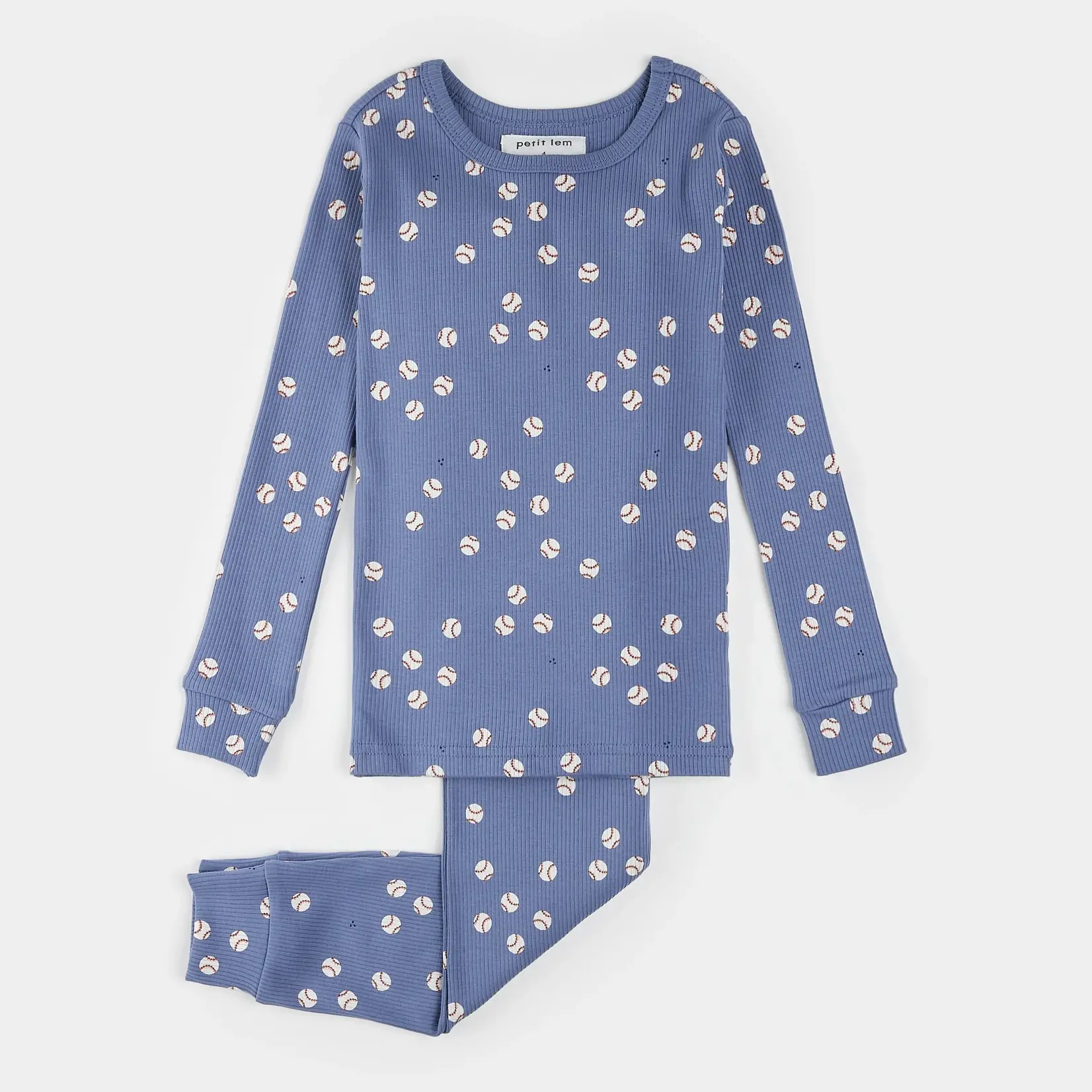 Petit Lem Petit Lem - 2pc  Baseball Print Pj Set
