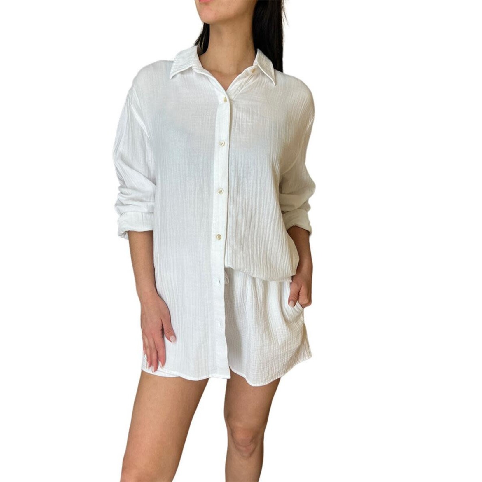 Silver Jeans Silver Jeans - Relaxed Long Fit Shirt