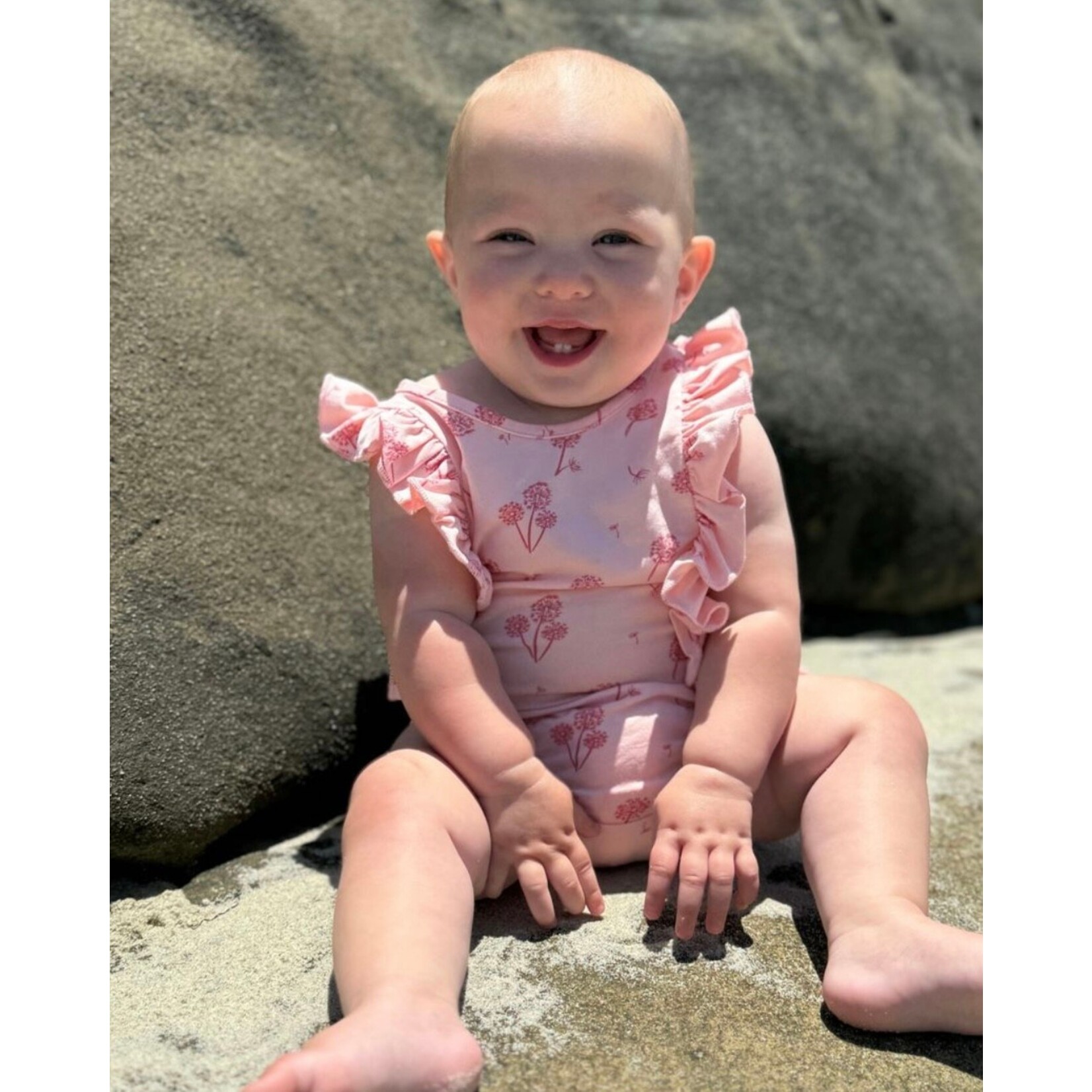 Vignette Vignette - Lark Dandelion  Onesie