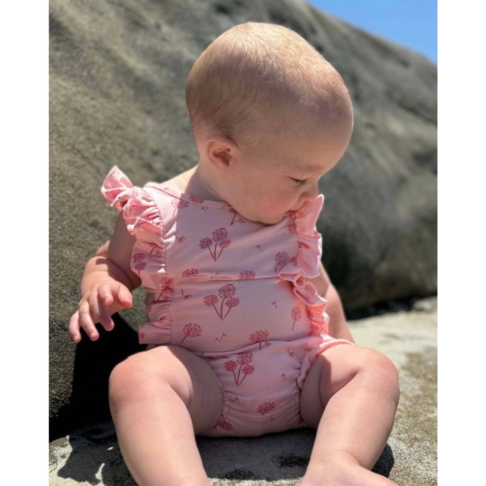 Vignette Vignette - Lark Dandelion  Onesie