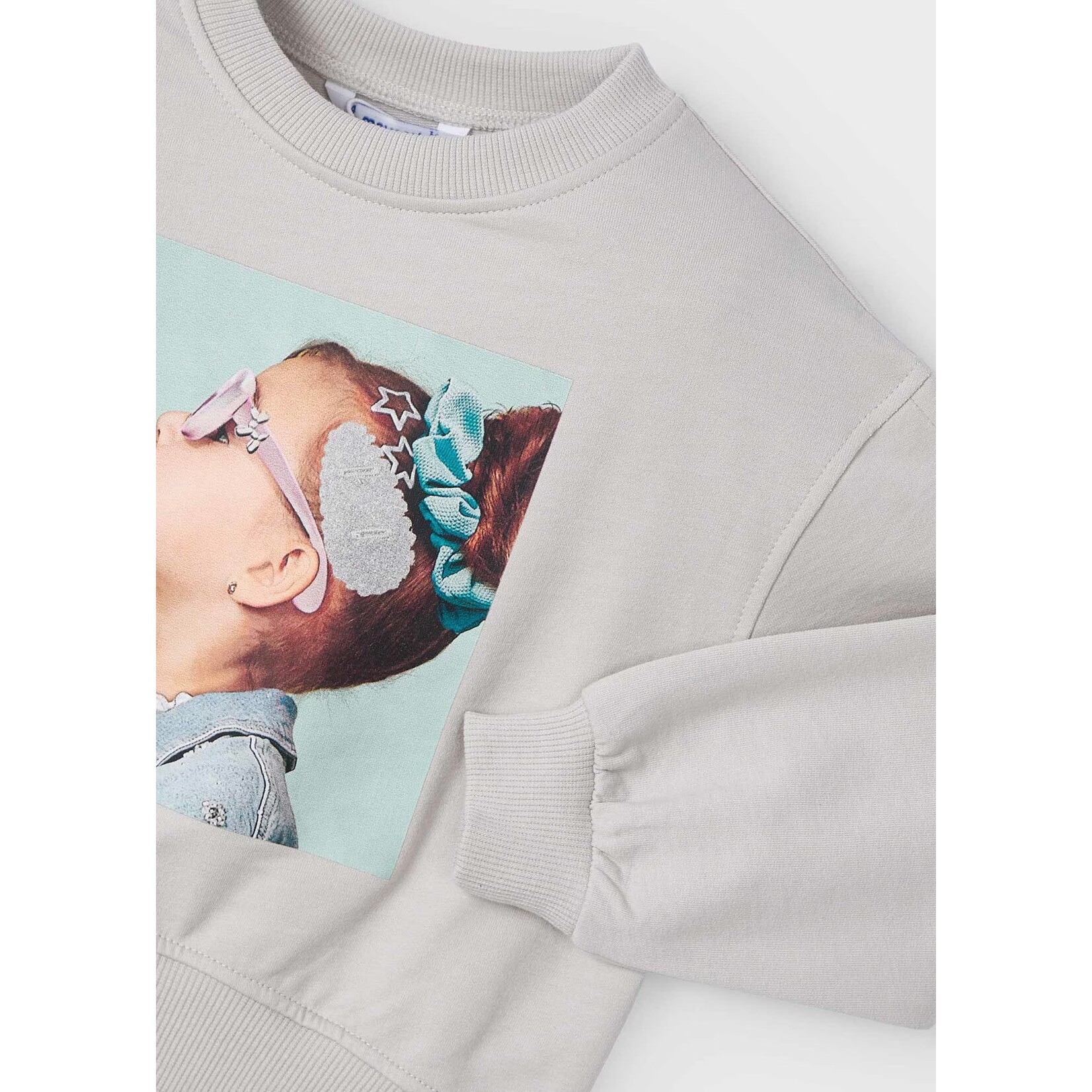 Mayoral Mayoral - Sweatshirt & Hair Clip