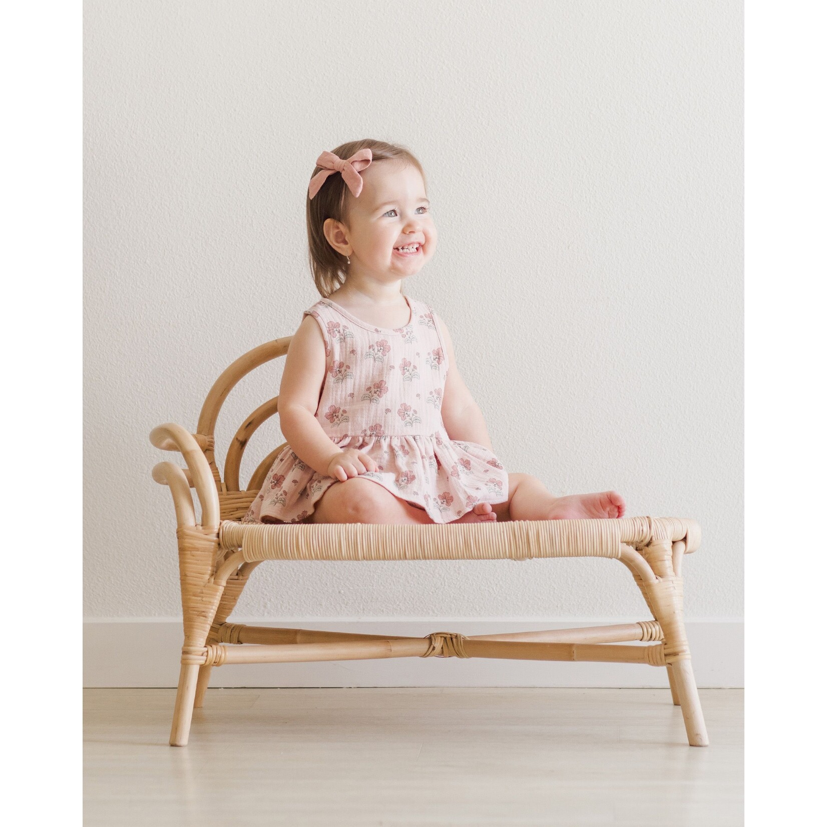 Quincy Mae Quincy Mae - Sleeveless Peplum Set | Vintage Floral