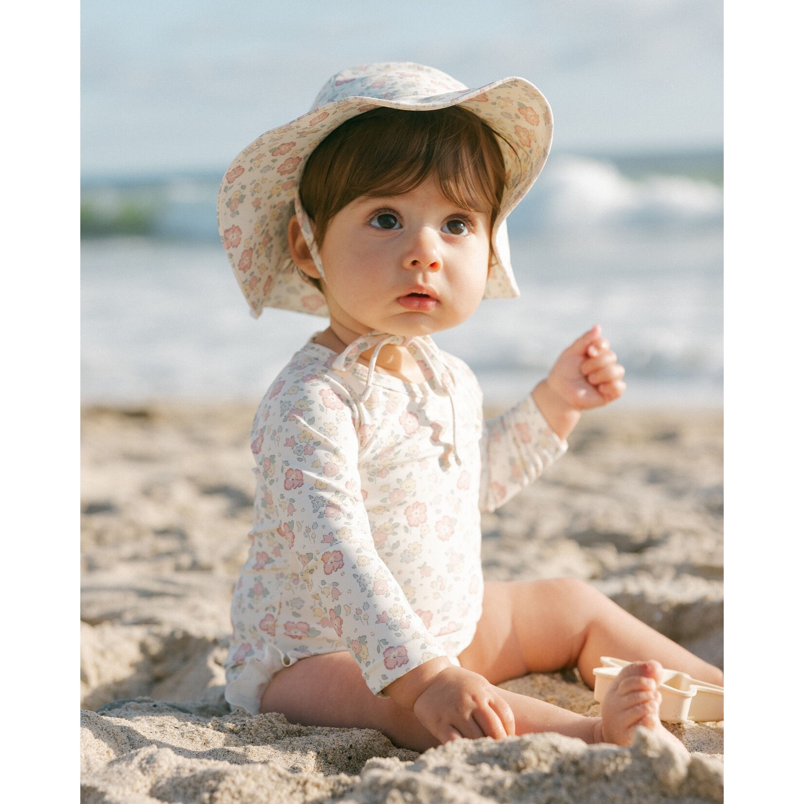 Quincy Mae Quincy Mae - Olivia Rashguard One-Piece | Bloom