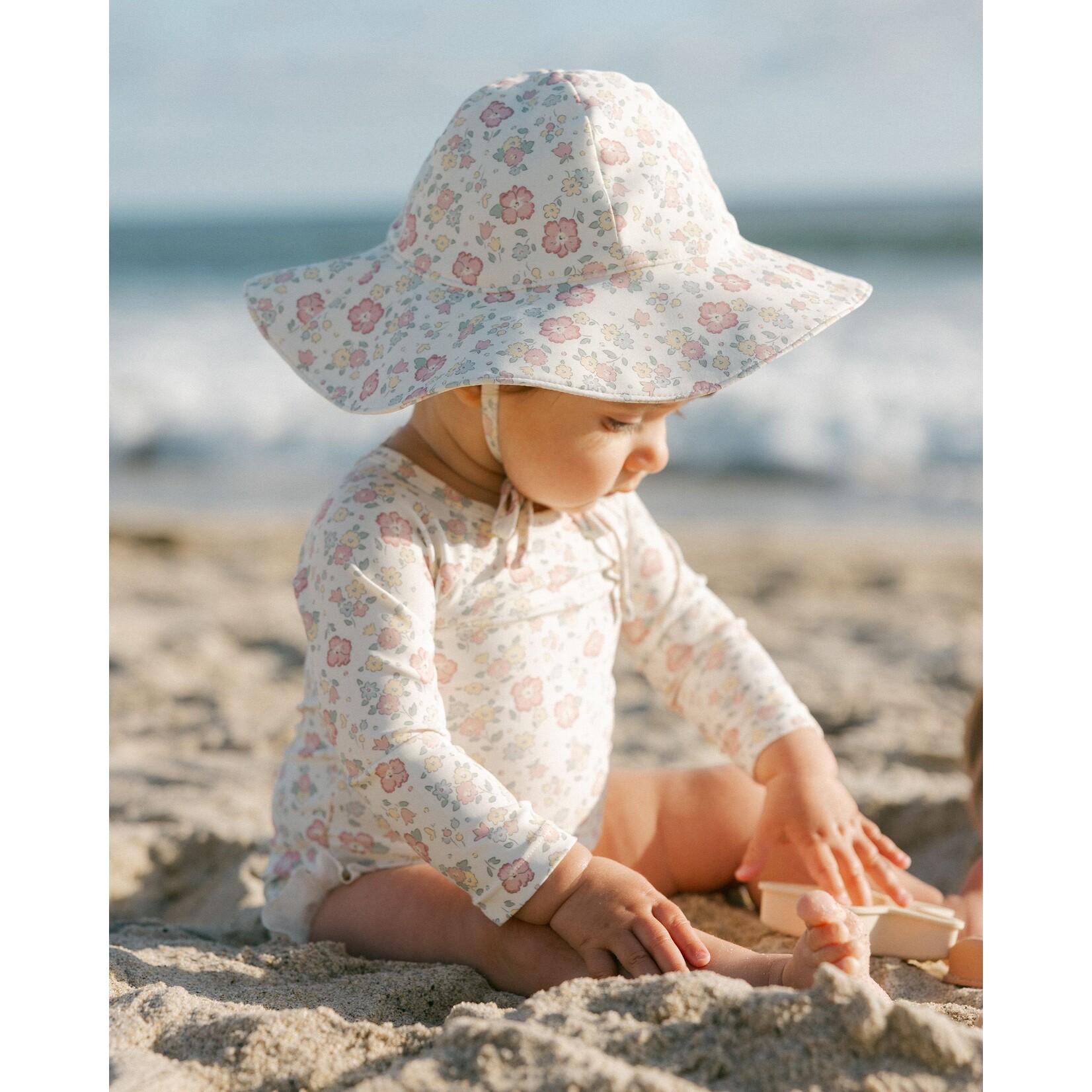 Quincy Mae Quincy Mae - Olivia Rashguard One-Piece | Bloom