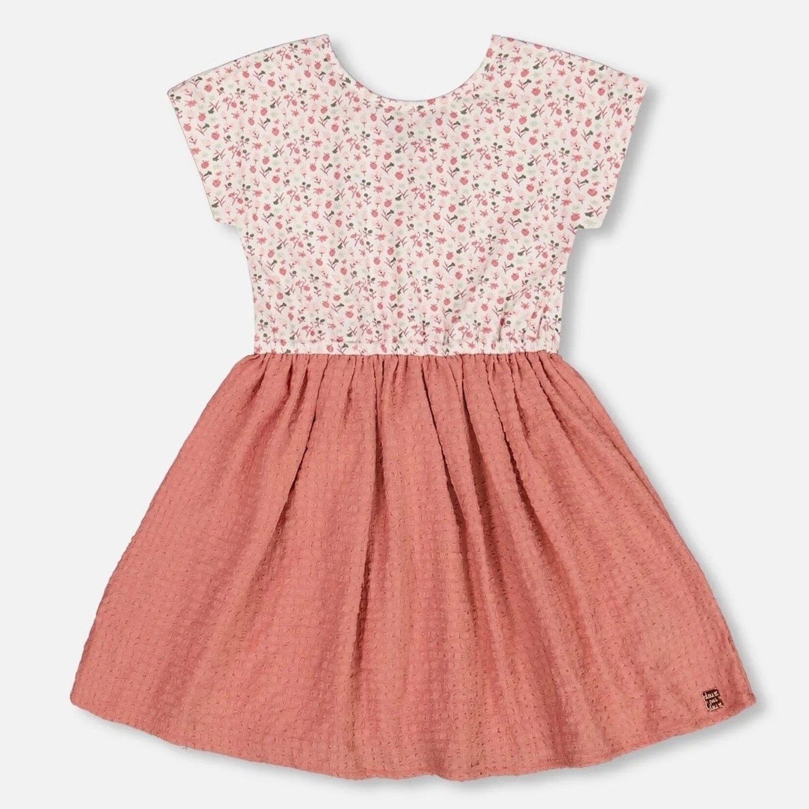 Deux Par Deux Deux Par Deux - Bi-Material Dress