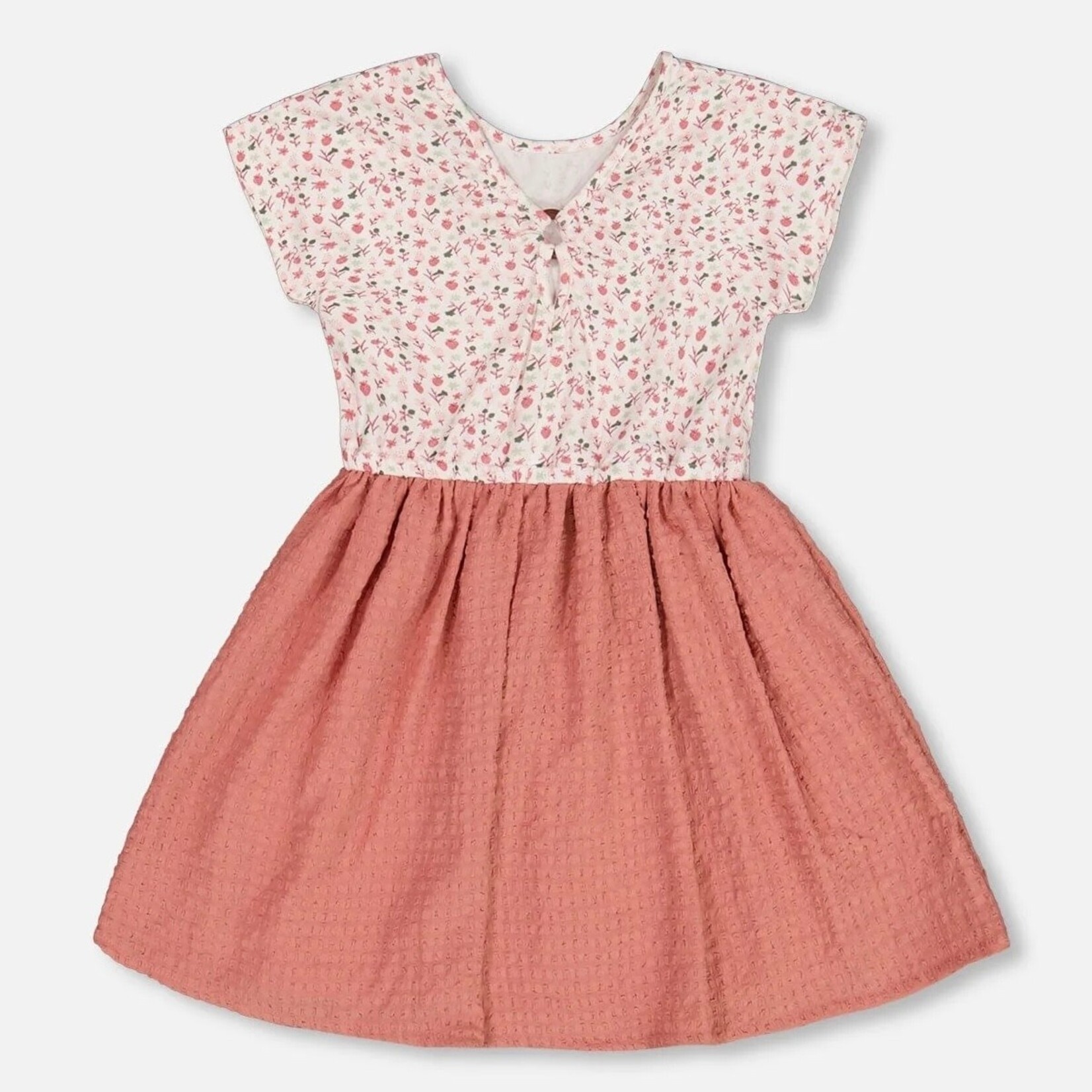 Deux Par Deux Deux Par Deux - Bi-Material Dress
